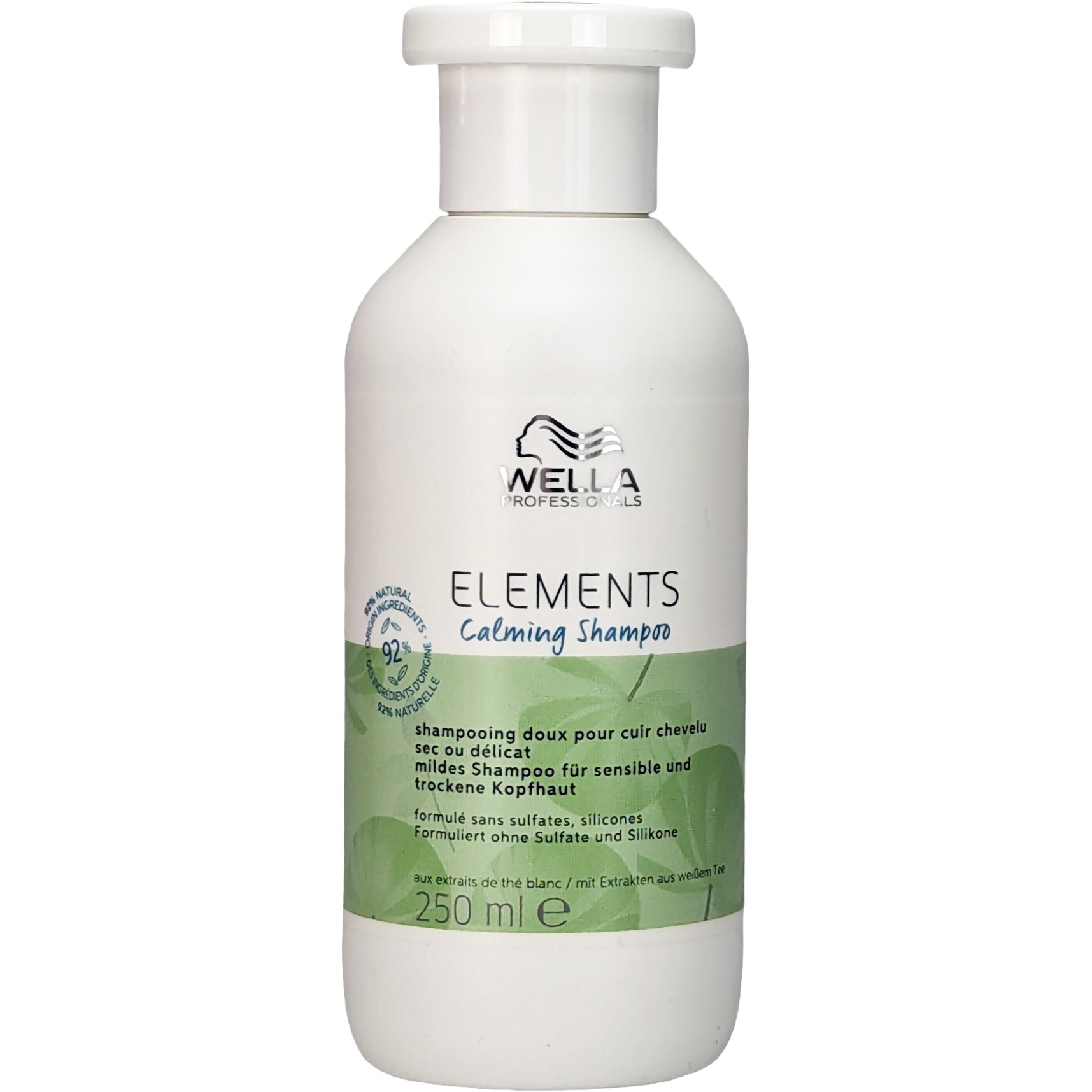 Wella Wella Professionals Elements Calming Shampoo Καταπραϋντικό Σαμπουάν για Απαλό Καθαρισμό στο Ευαίσθητο, Ξηρό Τριχωτό της Κεφαλής 250ml