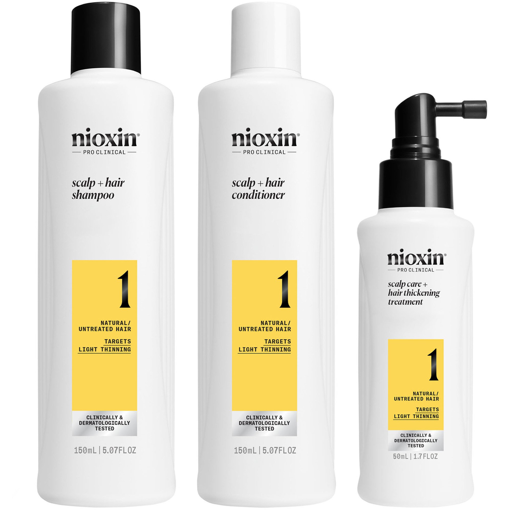 Nioxin Promo Scalp & Hair System 1 Shampoo 150ml & Conditioner 150ml & Treatment Serum 50ml φωτογραφία