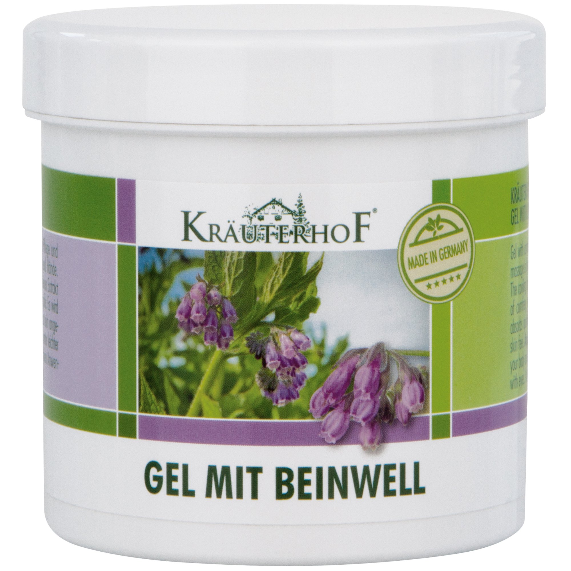 Krauterhof Gel with Comfrey Gel με Εκχύλισμα από Σύμφυτο για Μασάζ Συμπληρωματικής Θεραπείας Κατάγματος, Εξάρθρωσης & Διαστρέμματος 250ml φωτογραφία