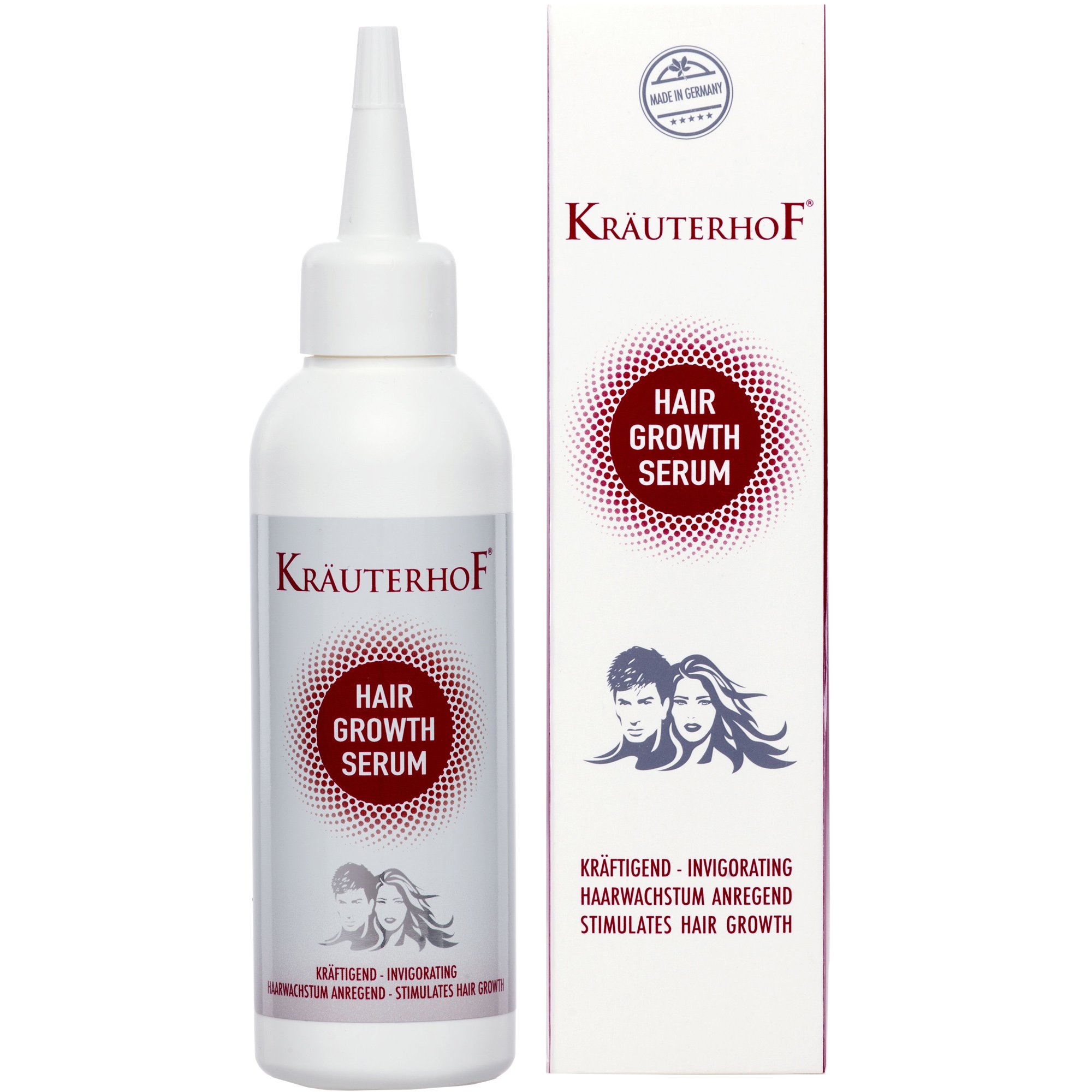 Krauterhof Krauterhof Hair Growth Serum Ορός που Διεγείρει την Ανάπτυξη των Μαλλιών Κατά της Τριχόπτωσης 100ml