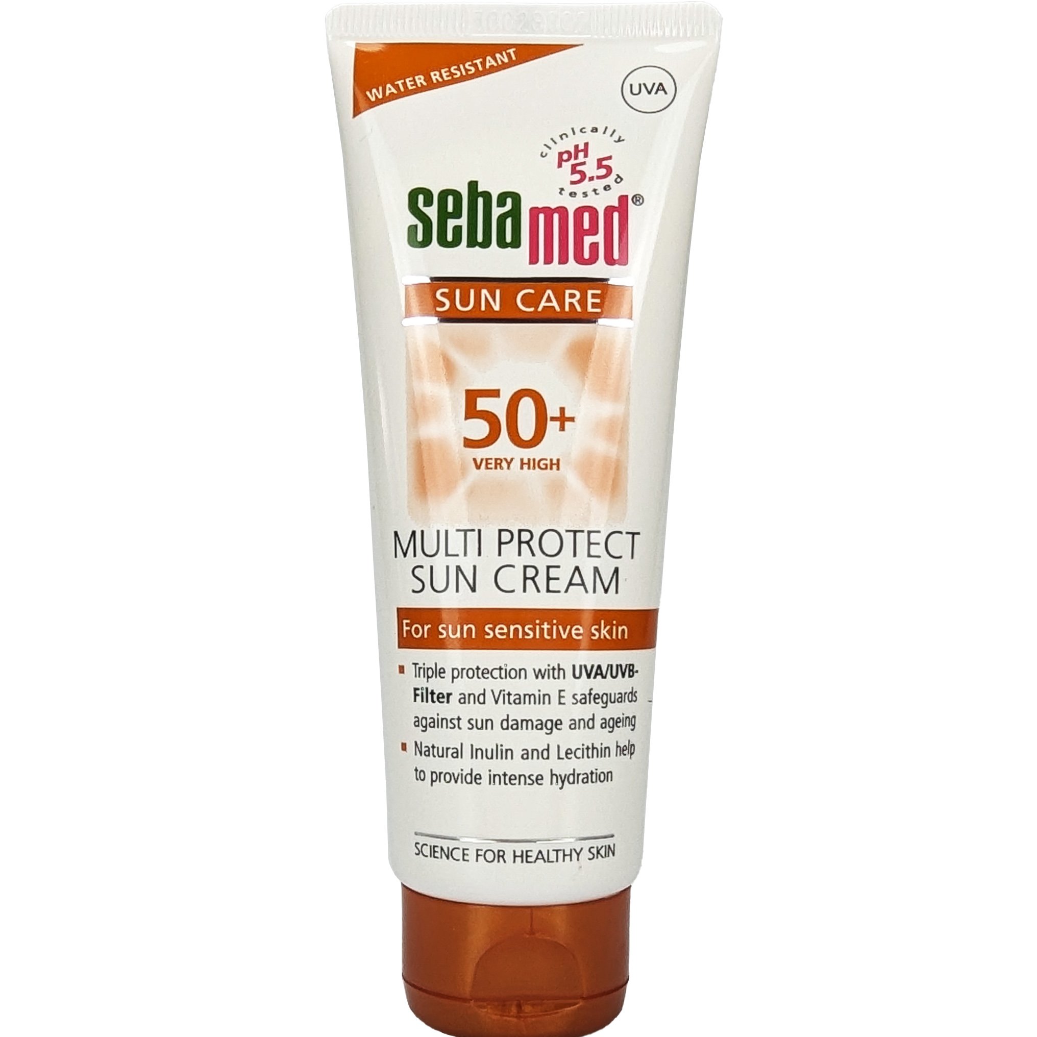 Sebamed Sebamed Sun Care Multi Protect Sun Cream Spf50+ Αντηλιακή Κρέμα Προσώπου & Σώματος Πολύ Υψηλής Προστασίας 75ml