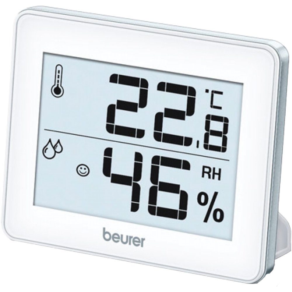 Beurer Beurer Wellbeing Thermo Hygrometer Θερμόμετρο & Υγρασιόμετρο για Εσωτερικούς Χώρους 1 Τεμάχιο