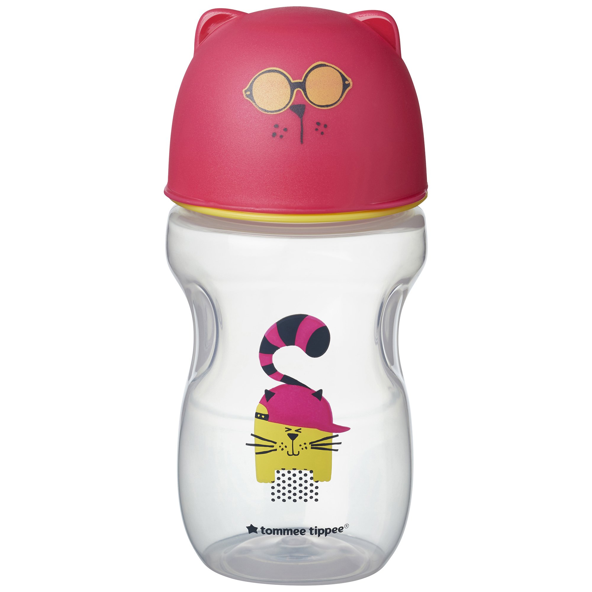 Tommee Tippee Tommee Tippee Soft Sippee Cup Κωδ 44718511 Κύπελλο με Μαλακό Στόμιο & Βαλβίδα 12m+ Ροζ 300ml