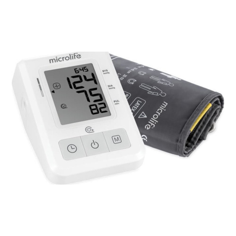 Microlife Microlife BP B1 Classic Blood Pressure Monitor Ψηφιακό Πιεσόμετρο Μπράτσου με Τεχνολογία IHB για Ανίχνευση Ακανόνιστου Καρδιακού Παλμού 1 Τεμάχιο