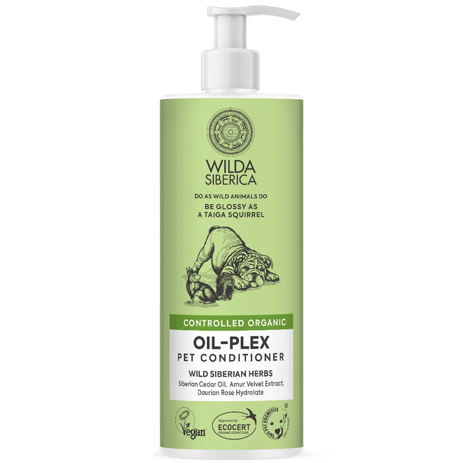 Natura Siberica Natura Siberica Wilda Organic Oil-Plex Pet Conditioner Οργανική Μαλακτική Κρέμα για Κατοικίδια με Ευαίσθητο, Ξηρό Τρίχωμα 400ml