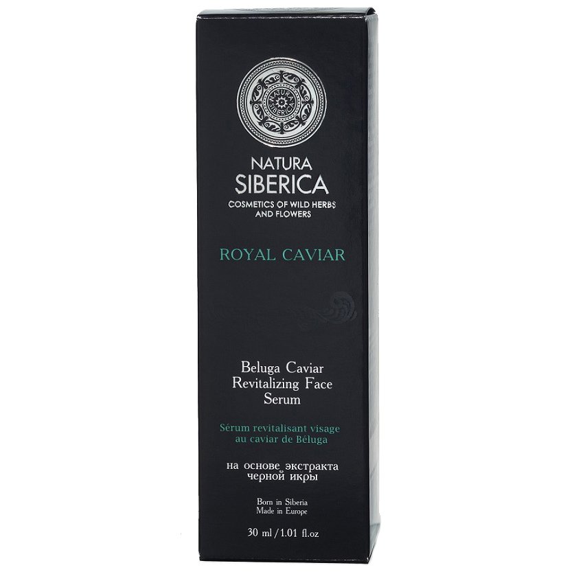 Natura Siberica Natura Siberica Royal Caviar Revitalizing Face Serum Μοναδικός Αντιγηραντικός Ορός Προσώπου με Μαύρο Χαβιάρι 30ml