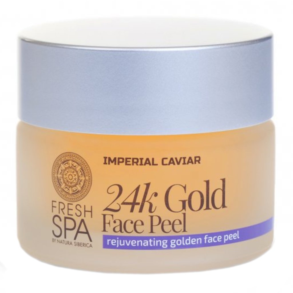 Natura Siberica Natura Siberica Fresh Spa Imperial 24k Gold Rejuvenating Face Peel Χρυσό Peel Προσώπου για Ανανέωση της Επιδερμίδας & Επαναφορά της Λάμψης 50ml