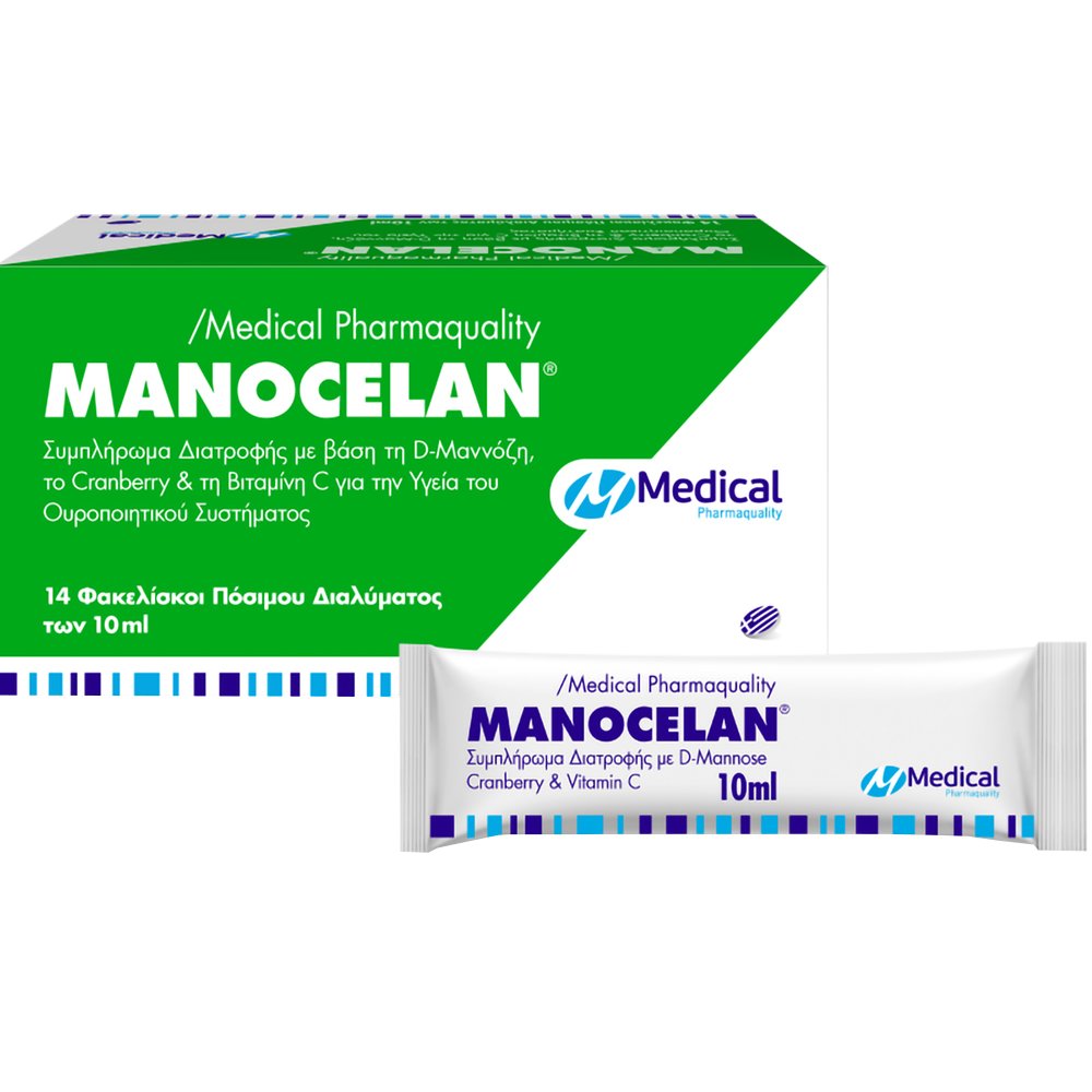 Medical PQ Manocelan Συμπλήρωμα Διατροφής σε Μορφή Πόσιμου Gel για την Καλή Υγεία του Ουροποιητικού Συστήματος 14 Sachets φωτογραφία