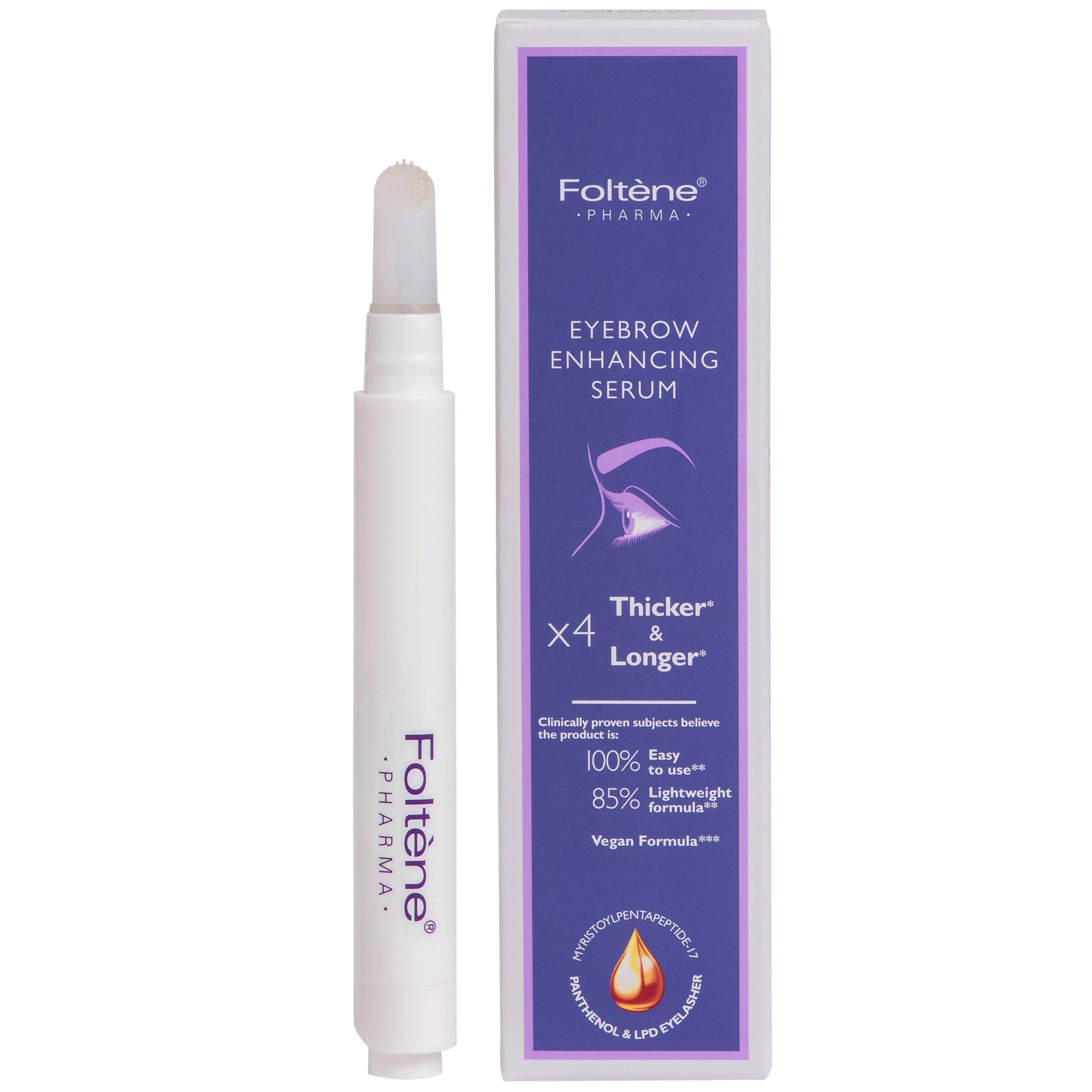 Foltene Pharma Foltene Pharma Eyebrow Enhancing Serum Ορός Ενίσχυσης Φρυδιών 4ml