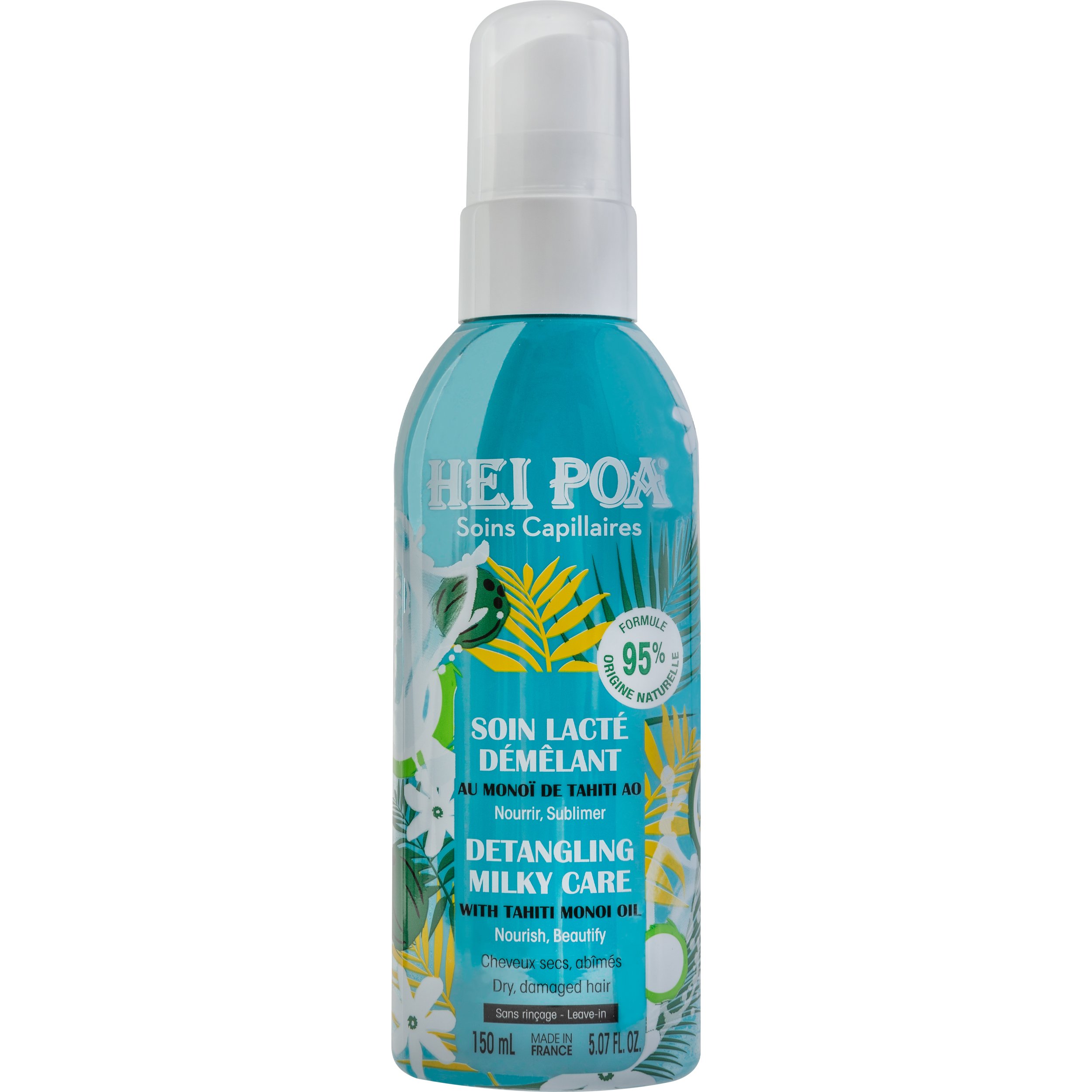 Hei Poa Hei Poa Hair Milky Spray Detangling Nourishing Repair Θρεπτικό - Επανορθωτικό Γαλάκτωμα για Ξηρά & Ταλαιπωρημένα Μαλλιά 150ml