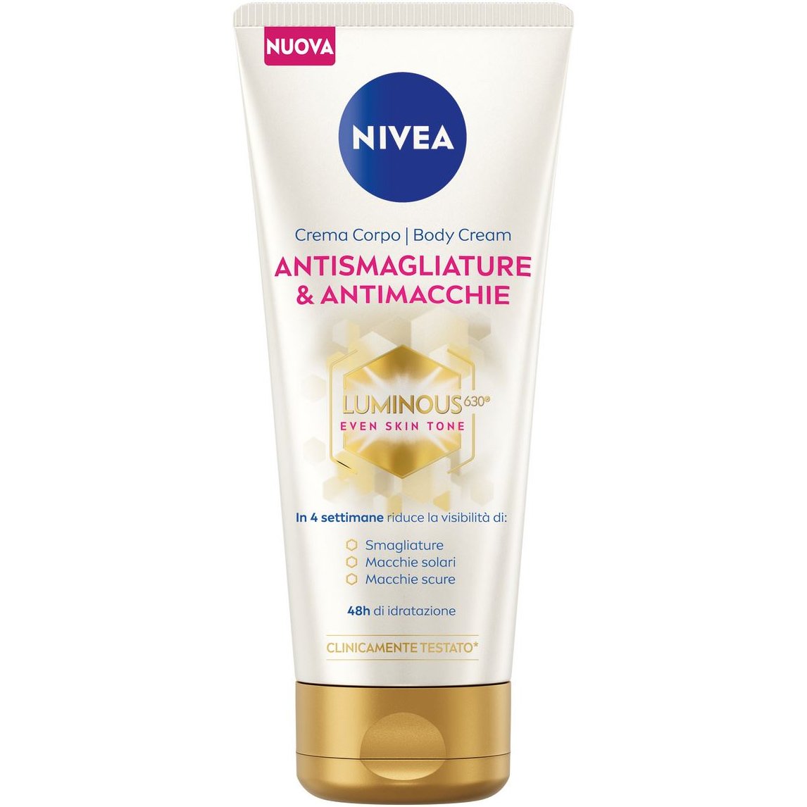 Nivea Nivea Luminous630 Anti Marks & Spots Body Cream Θρεπτική - Ενυδατική Κρέμα Σώματος Κατά των Ραγάδων - Κηλίδων 200ml