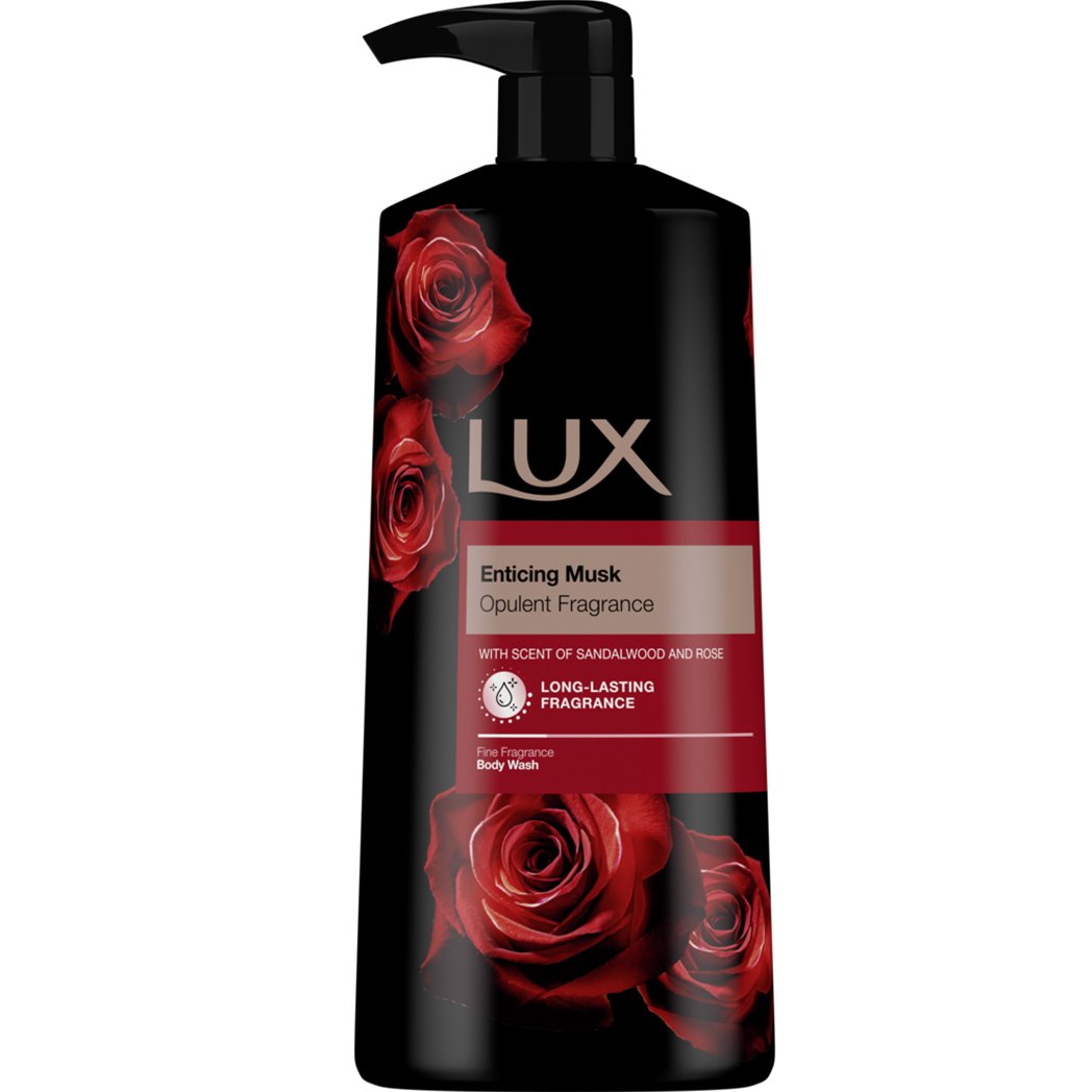 Lux LUX Enticing Musk Body Wash with Scent of Sandalwood & Rose Αφρόλουτρο με Έντονο Άρωμα που Διαρκεί από Τριαντάφυλλα & Σανδαλόξυλο 560ml