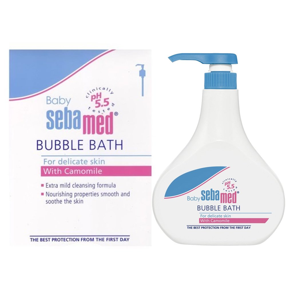 Sebamed Sebamed Baby Bubble Bath for Delicate Skin with Chamomile 1000ml Αφρόλουτρο για την Ευαίσθητη Βρεφική Επιδερμίδα για Χρήση από την Πρώτη Μέρα