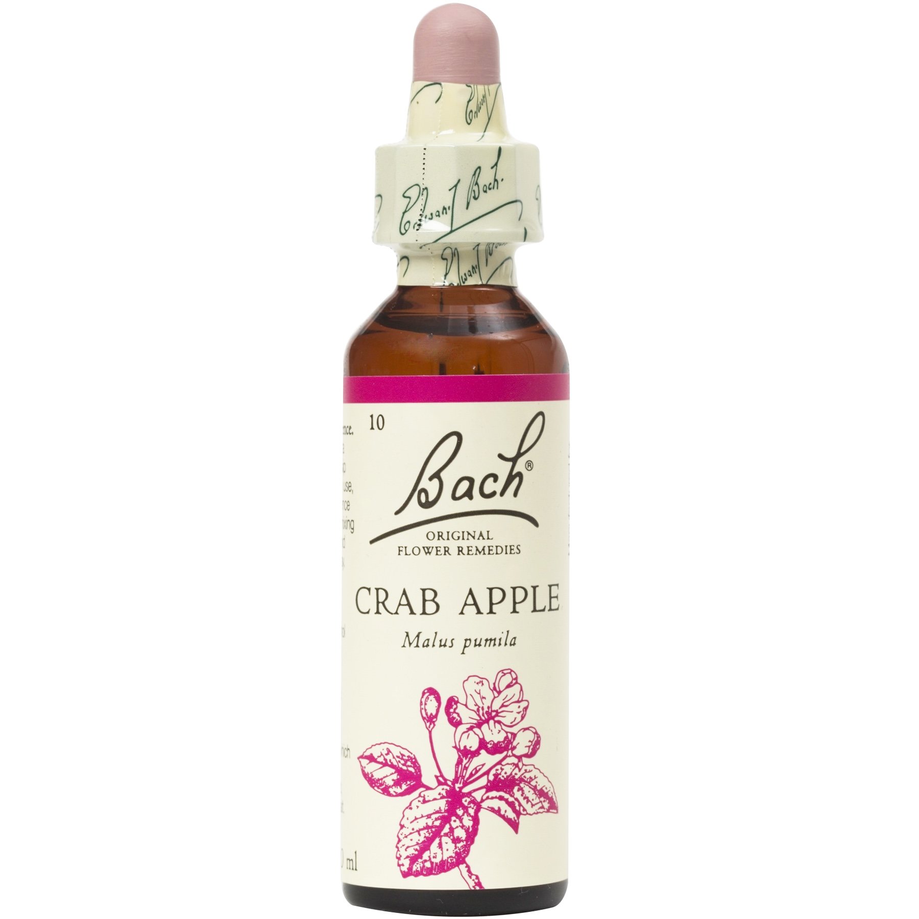 Bach Bach Crab Apple Συμπλήρωμα Διατροφής με Εκχύλισμα Ξηνομηλιάς για την Ενίσχυση της Αυτοεκτίμησης 20ml