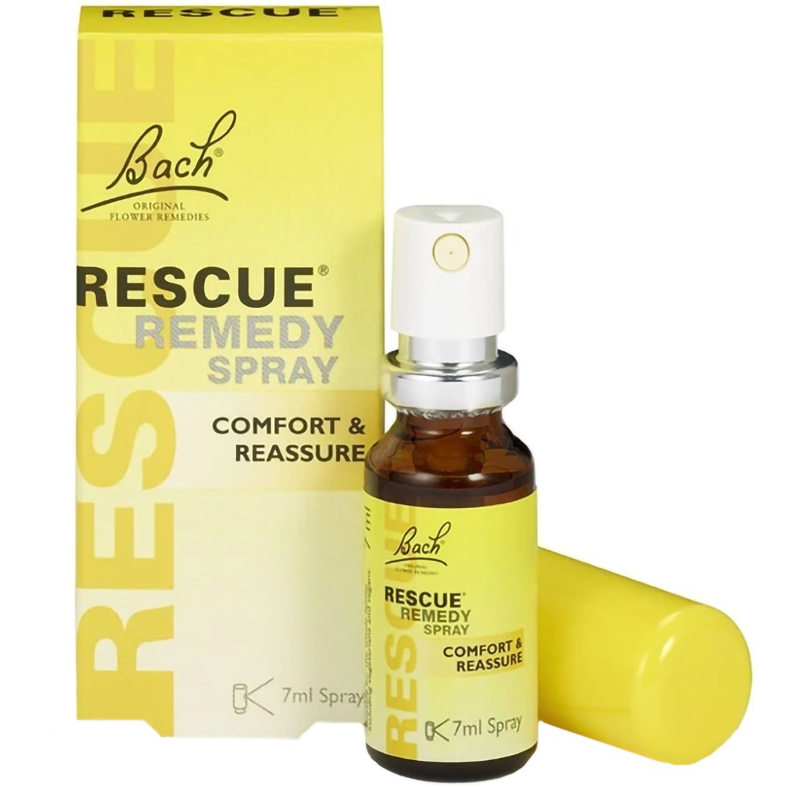 Bach Bach Rescue Ανθοΐαμα σε Spray για τη Διαχείριση του Άγχους & της Συναισθηματικής Κατάστασης 7ml