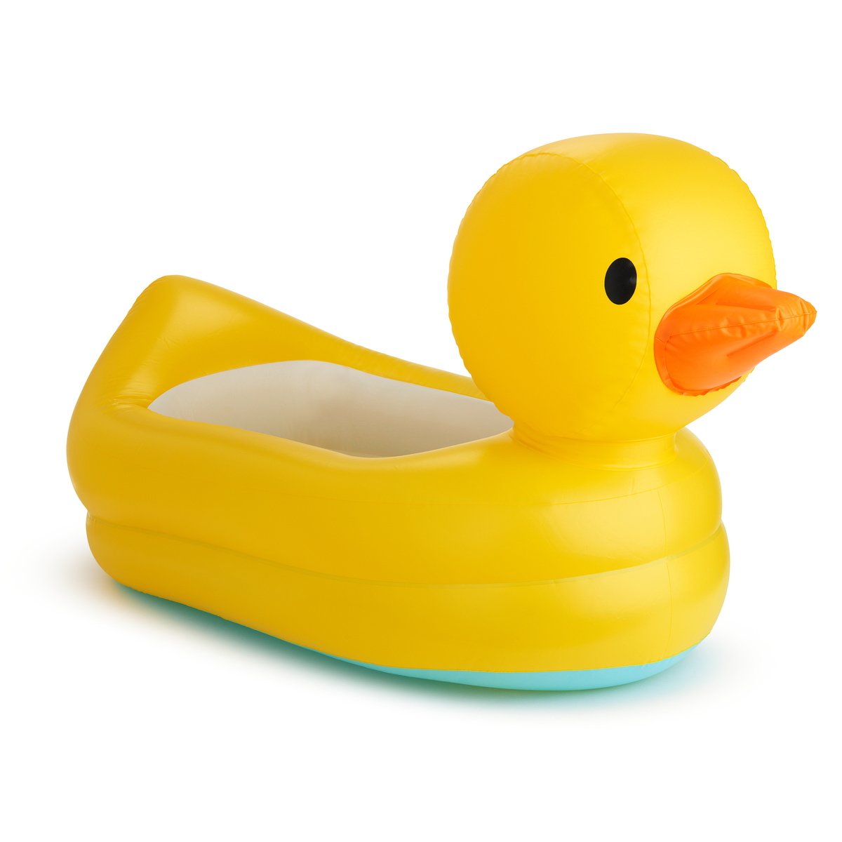 Munchkin Munchkin Inflatable Safety Duck Tub Φουσκωτή Μπανιέρα Παπάκι με Ένδειξη Θερμοκρασίας 6-24m, 1 Τεμάχιο