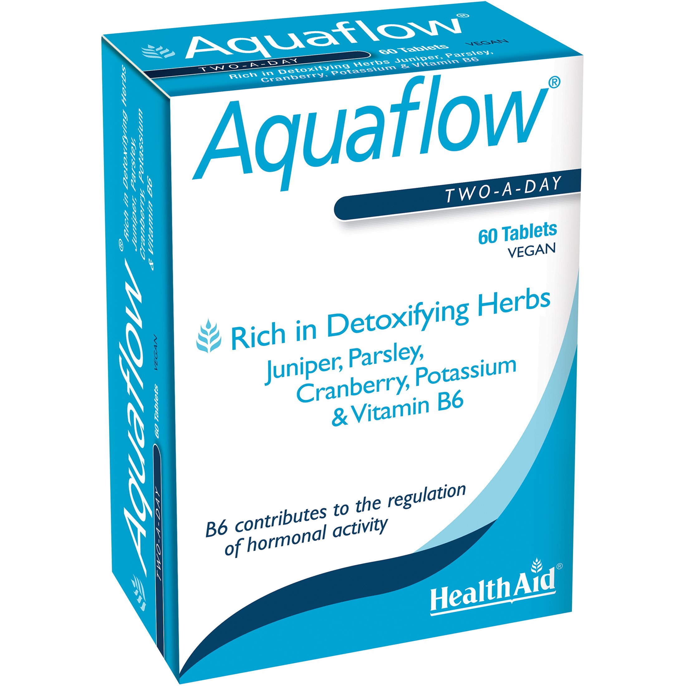 Health Aid Health Aid Aquaflow Συμπλήρωμα Διατροφής Εκχυλίσματος Βοτάνων & Βιταμινών με Διουρητικές Ιδιότητες Κατά της Κατακράτησης Υγρών 60tabs