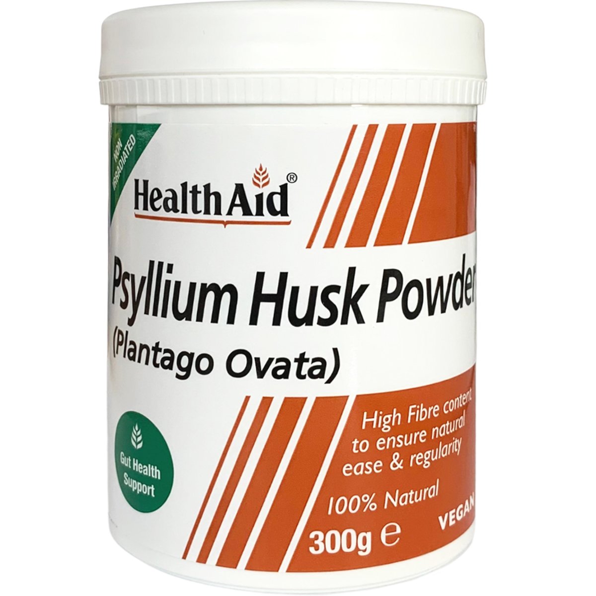 Health Aid Health Aid Psyllium Husk Fibre Powder Συμπλήρωμα Διατροφής Σκόνης Φυτικών Ινών Φλοιού Ψυλλίου για τον Καθαρισμό του Εντέρου Κατά της Δυσκοιλιότητας 300g