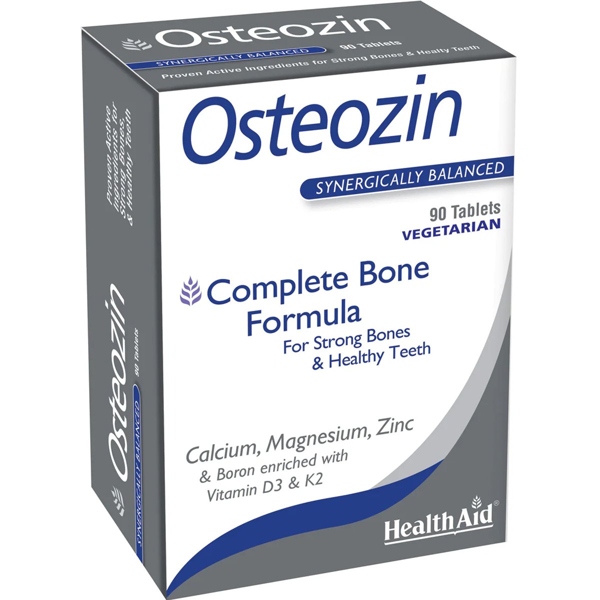 Health Aid Health Aid Osteozin Complete Bone Formula Συμπλήρωμα Διατροφής Μετάλλων & Βιταμινών για Την Υποστήριξη της Καλής Υγείας των Οστών & του Μυοσκελετικού Συστήματος 90tabs