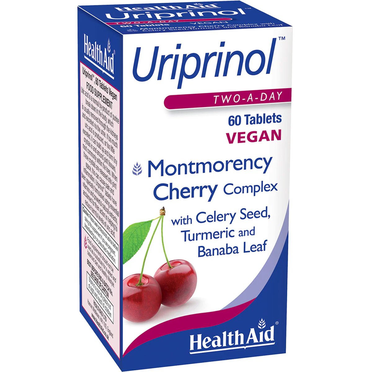 Health Aid Health Aid Uriprinol Συμπλήρωμα Διατροφής Βιταμινών, Εκχυλίσματος Φρούτων & Βοτάνων για τον Έλεγχο των Επιπέδων Ουρικού Οξέος με Αντιοξειδωτικές Ιδιότητες 60tabs