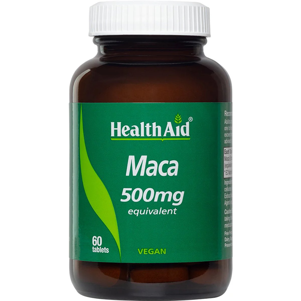 Health Aid Health Aid Maca 500mg Συμπλήρωμα Διατροφής Εκχυλίσματος του Βοτάνου Maca για Ενίσχυση & Τόνωση της Σεξουαλικής Υγείας στους Άνδρες 60tabs