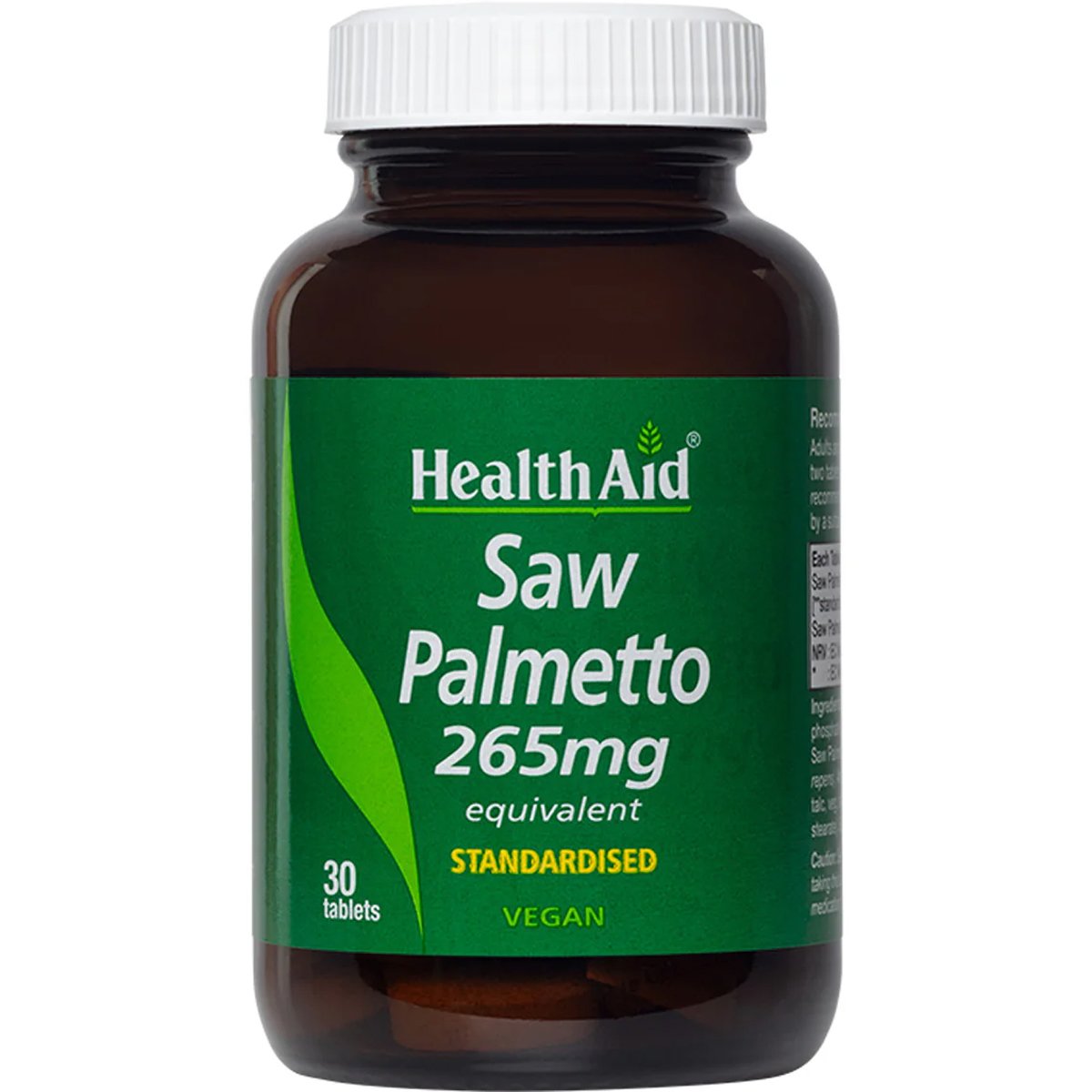 Health Aid Health Aid Saw Palmetto 265mg 30tabs,Συμπλήρωμα Διατροφής Εκχυλίσματος του Βοτάνου Saw Palmetto για την Αντιμετώπιση των Συμπτωμάτων της Καλοήθους Υπερπλασίας του Προστάτη & την Καλή Υγεία του Ουροποιητικού