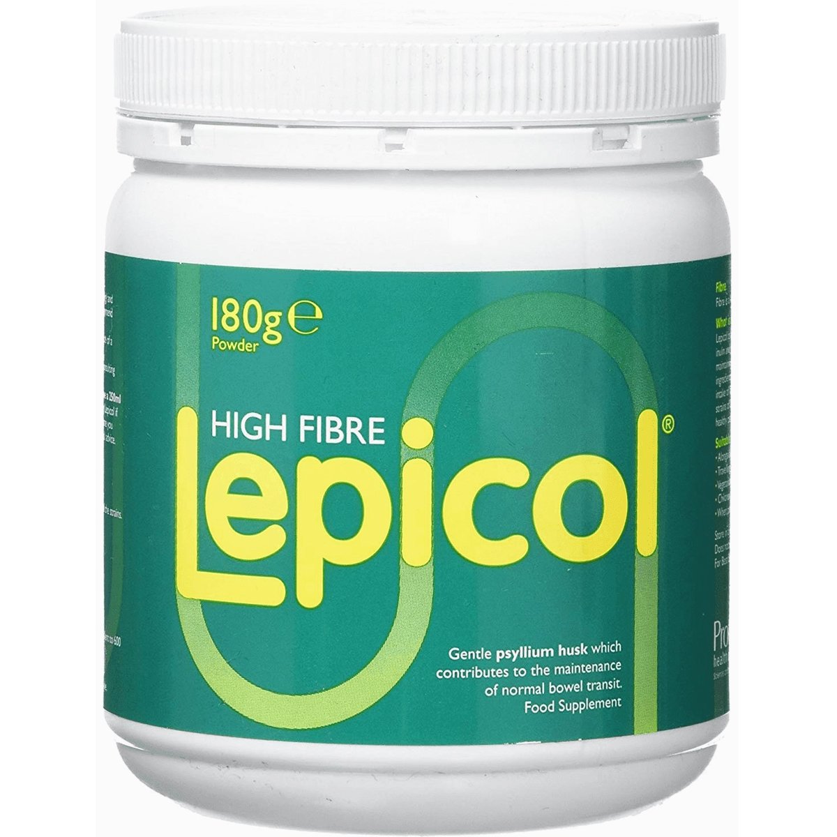 Quest Protexin Lepicol High Fibre Συμπλήρωμα Διατροφής με Φυτικές Ίνες & Προβιοτικά για την Εύρυθμη Λειτουργία του Πεπτικού Συστήματος 180g