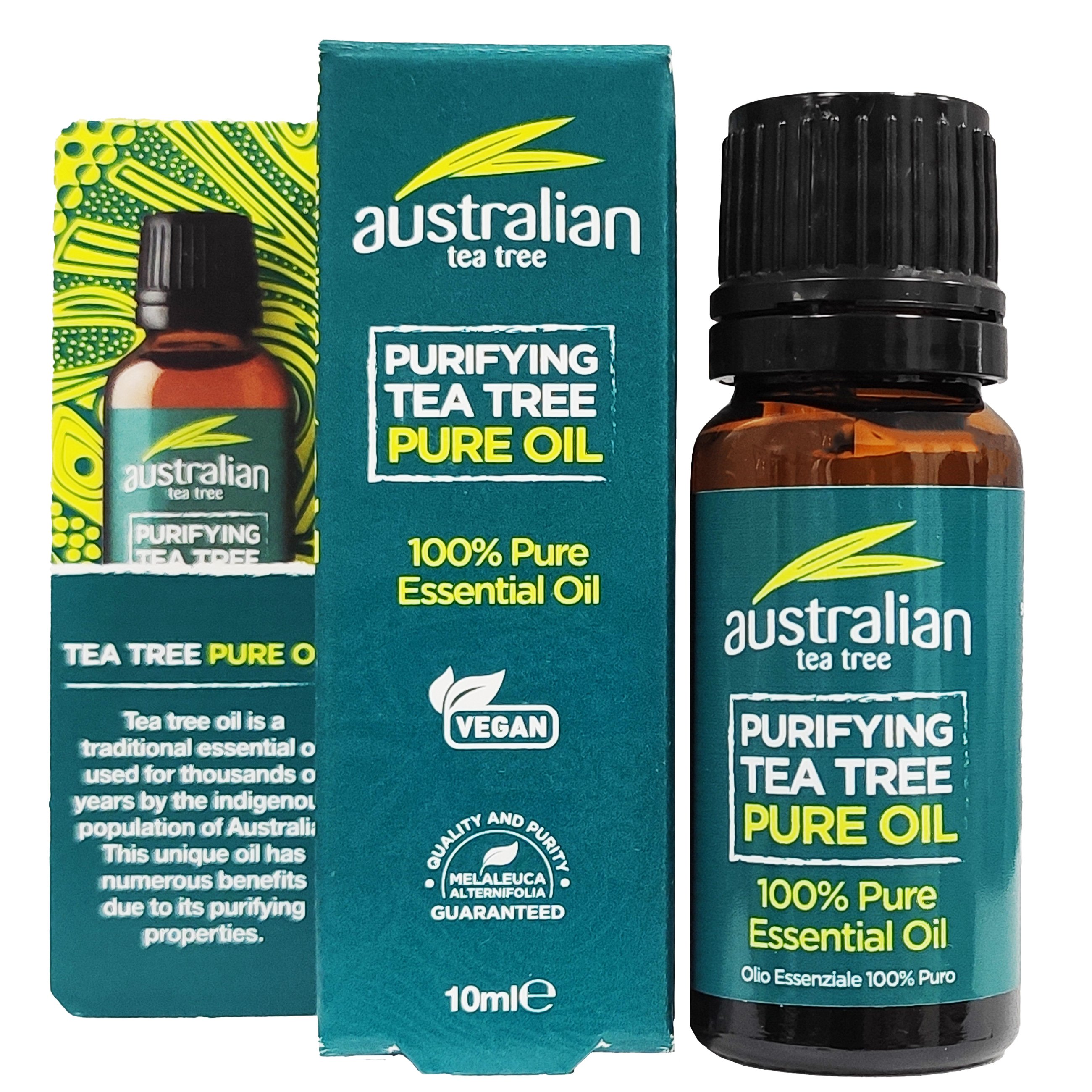 Optima Health & Nutrition Optima Australian Tea Tree Purifying Oil 100% Αιθέριο Έλαιο Τεϊόδεντρου Καθαρισμού Σώματος Γενικής Χρήσης με Αντισηπτική Δράση 10ml