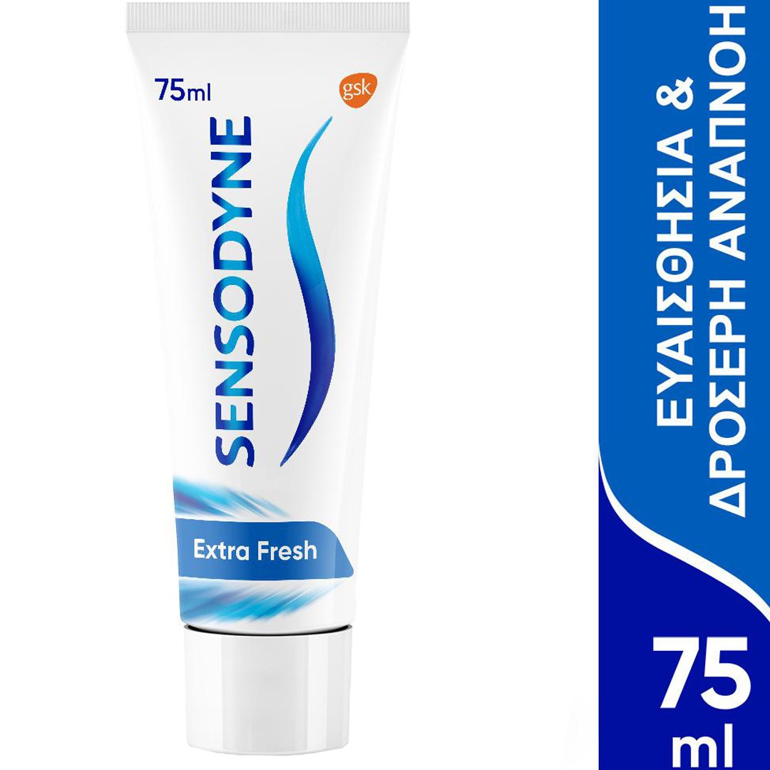 Sensodyne Extra Fresh Gel Οδοντόπαστα με Κλινικά Αποδεδειγμένη Ανακούφιση για τα Ευαίσθητα Δόντια 75ml φωτογραφία