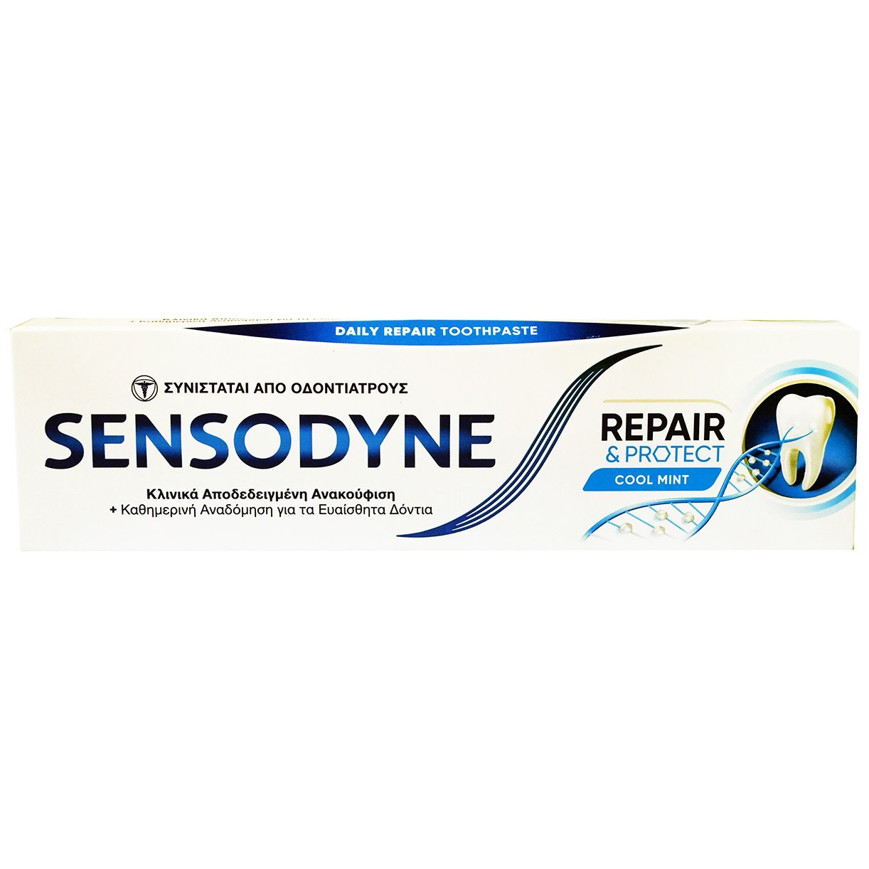 Sensodyne Repair & Protect Toothpaste Cool Mint Οδοντόκρεμα Καθημερινής Χρήσης για Αναδόμηση των Ευαίσθητων Δοντιών 75ml