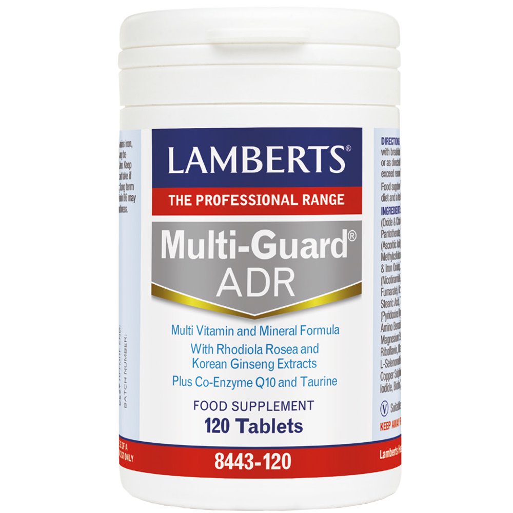 Lamberts Multi-Guard ADR Συμπλήρωμα Διατροφής για την Αντιμετώπιση της Ψυχολογικής & Σωματικής Κόπωσης 120tabs φωτογραφία