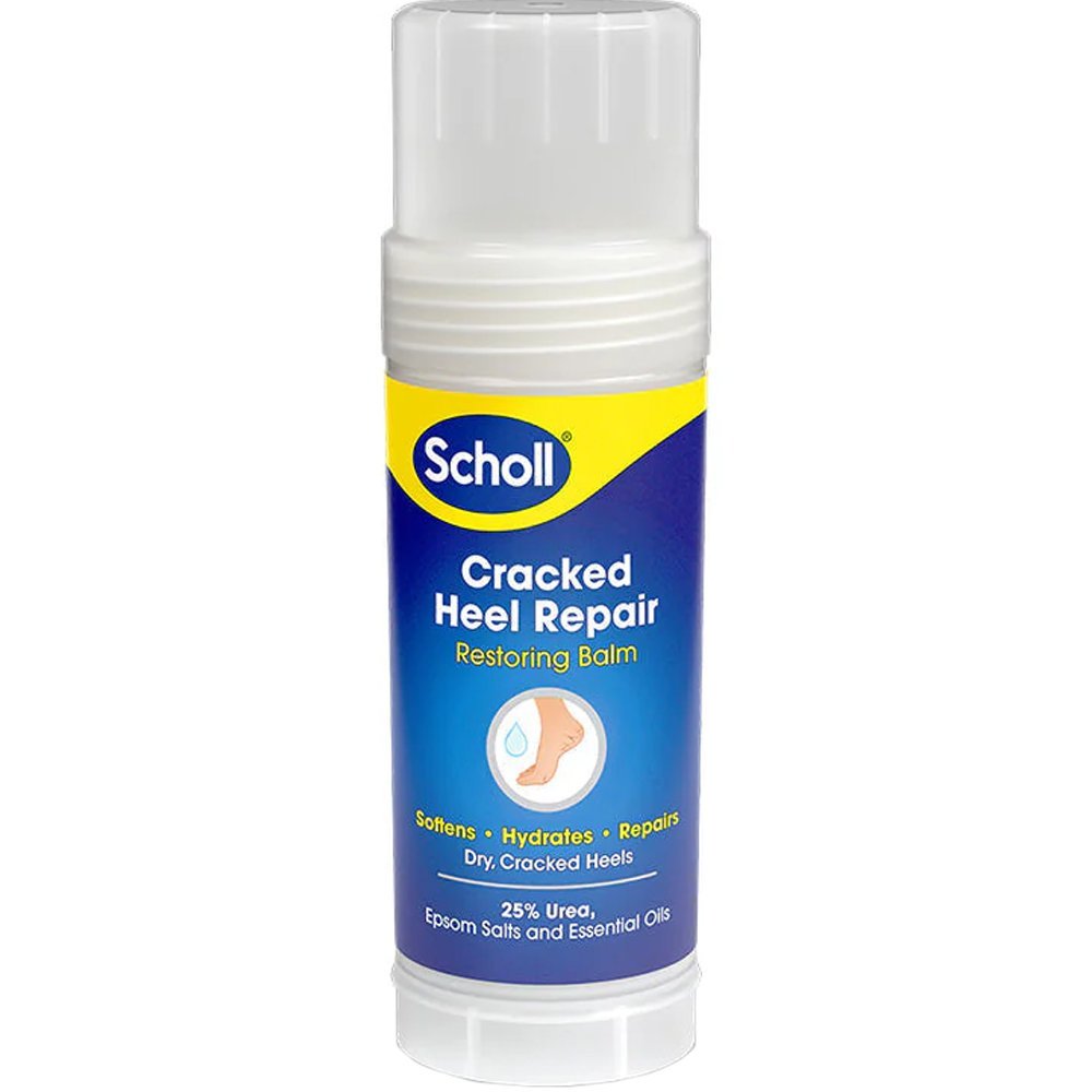 Scholl Scholl Cracked Heel Repair Restoring Balm Stick Βάλσαμο Ανάπλασης που Μαλακώνει, Ενυδατώνει & Επιδιορθώνει τις Σκασμένες Φτέρνες 70g