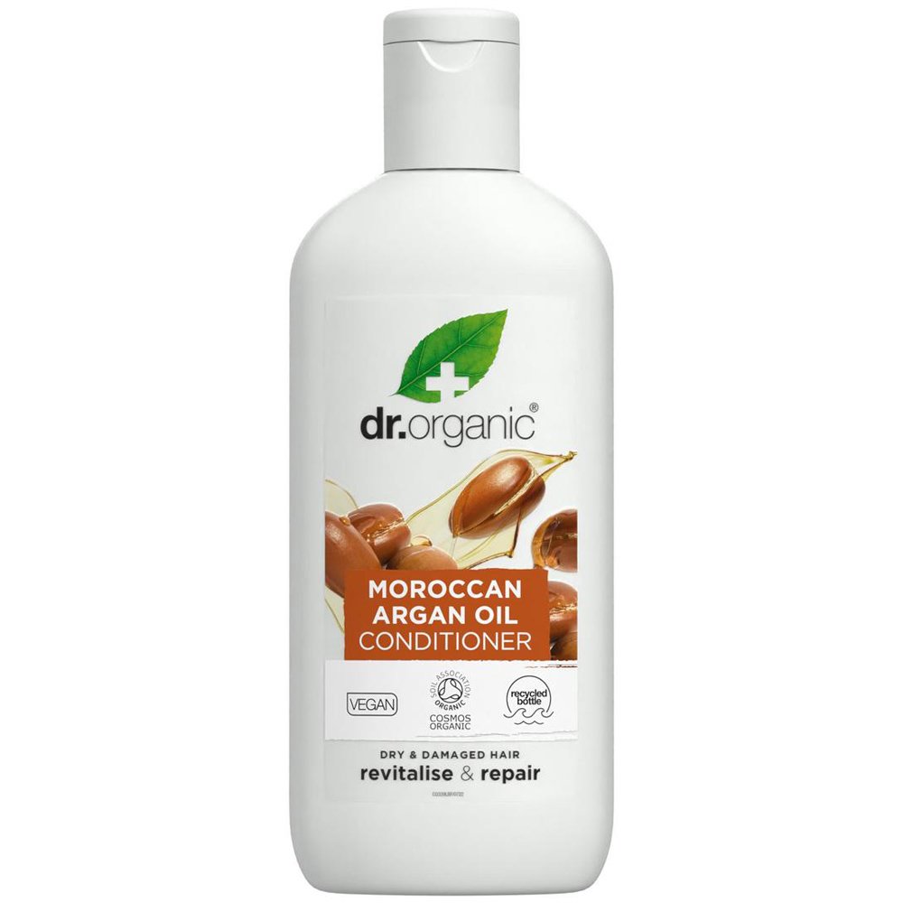 Dr Organic Dr Organic Moroccan Argan Oil Conditioner Μαλακτική Κρέμα Μαλλιών με Έλαιο Αργκάν για Αναδόμηση 265ml