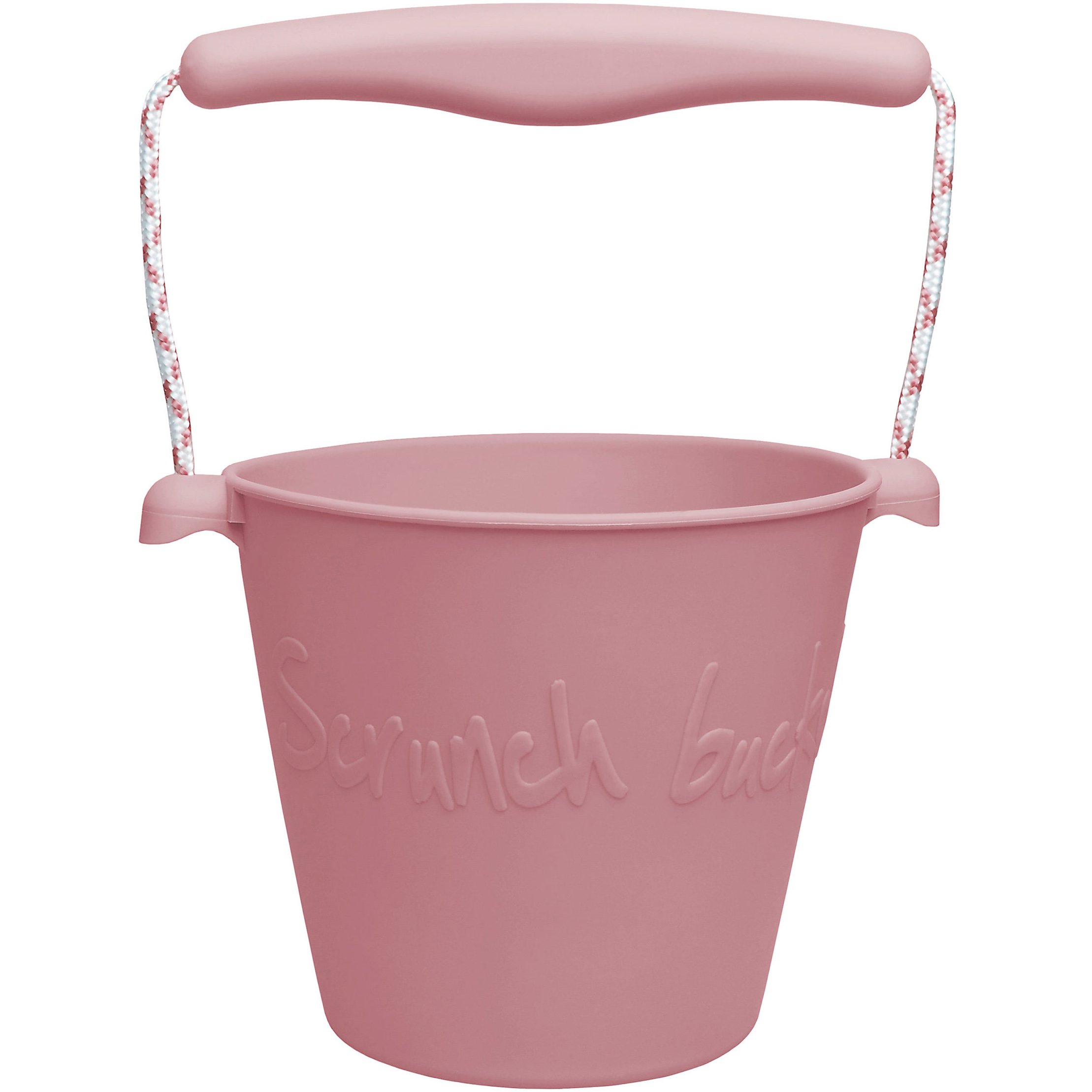 Scrunch Scrunch Bucket Κωδ SCR-110013 Κουβαδάκι από Ανακυκλώσιμη Σιλικόνη 1 Τεμάχιο - Dusty Rose