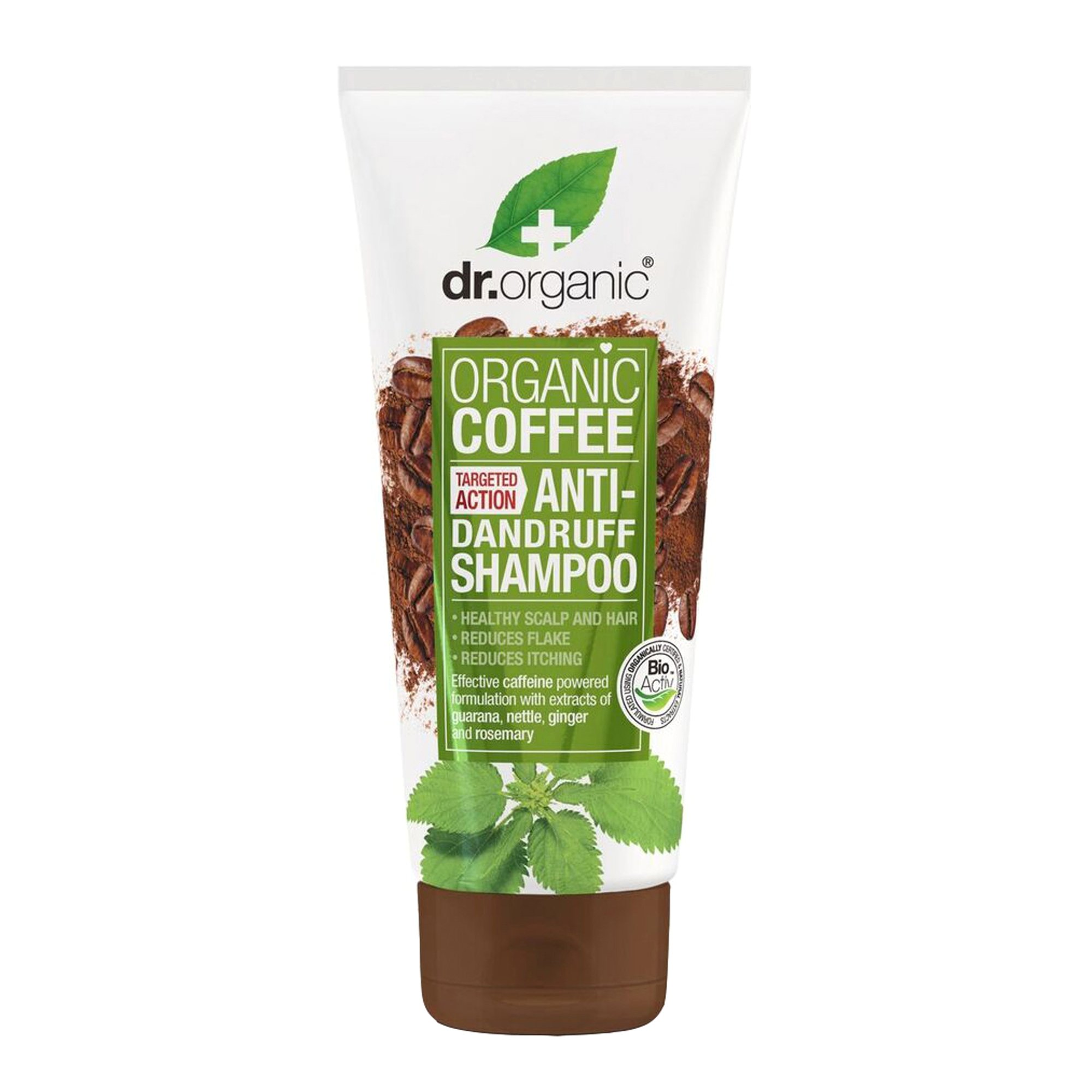 Dr Organic Dr Organic Coffee Anti-Dandruff Shampoo Σαμπουάν Κατά της Πιτυρίδας 200ml