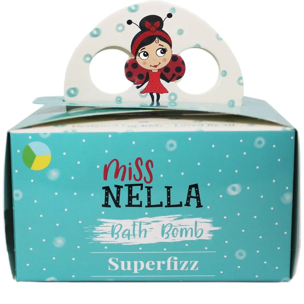 Miss Nella Miss Nella Superfizz Pack of 3 Bath Bombs Άλατα Μπάνιου σε 3 Χρώματα