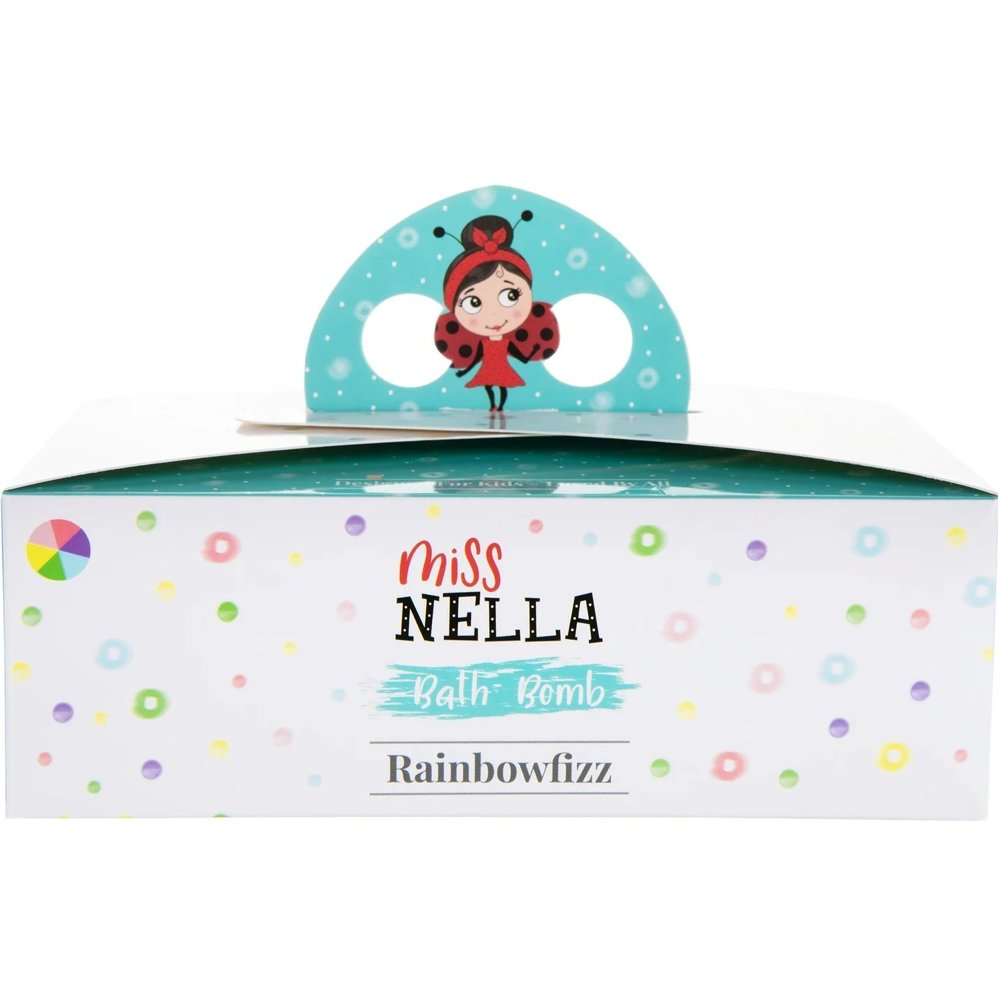 Miss Nella Miss Nella Rainbowfizz Pack of 6 Bath Bombs Άλατα Μπάνιου σε 6 Χρώματα