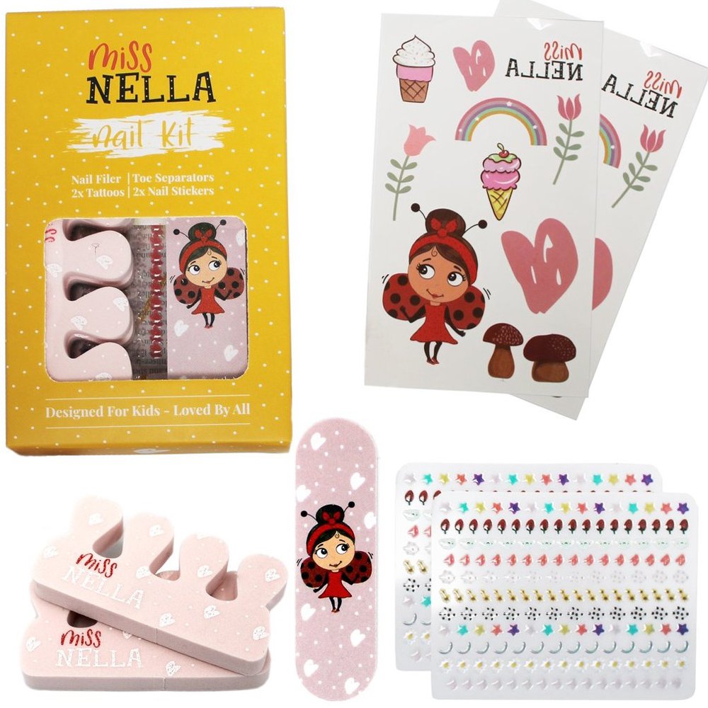 Miss Nella Nail & Accessories Kit Παιδικό Σετ Νυχιών με Αξεσουάρ 1 Τεμάχιο φωτογραφία