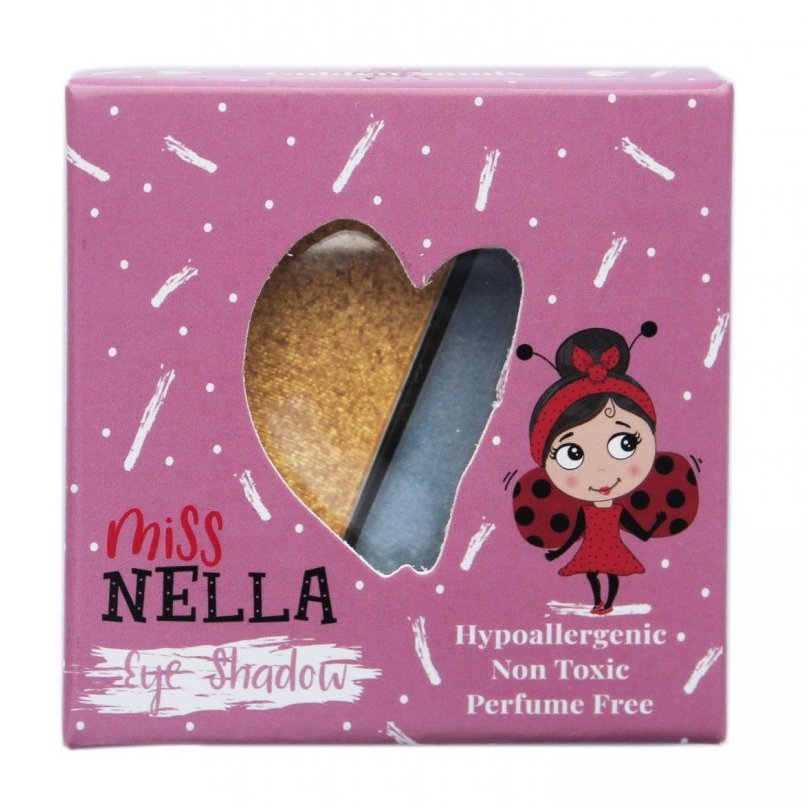 Miss Nella Miss Nella Eye Shadow Golden Sands Κωδ. 76626 Παιδική, μη Τοξική Σκιά Ματιών για Απαλή Λάμψη Χωρίς Χημικά 1 Τεμάχιο