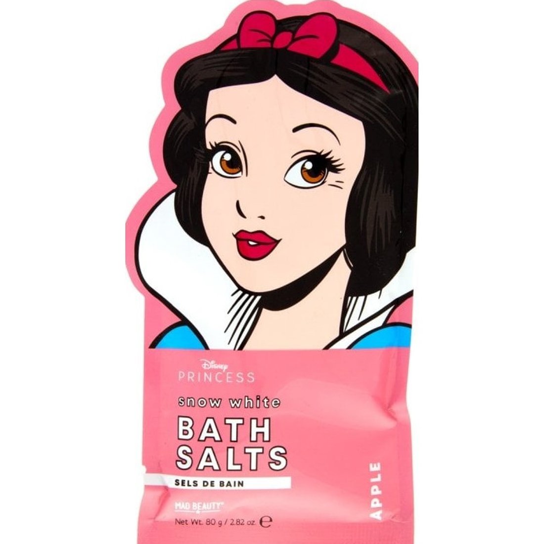 Mad Beauty Mad Beauty Disney Princess Snow White Bath Salts Άλατα Μπάνιου με Άρωμα Μήλο 80g