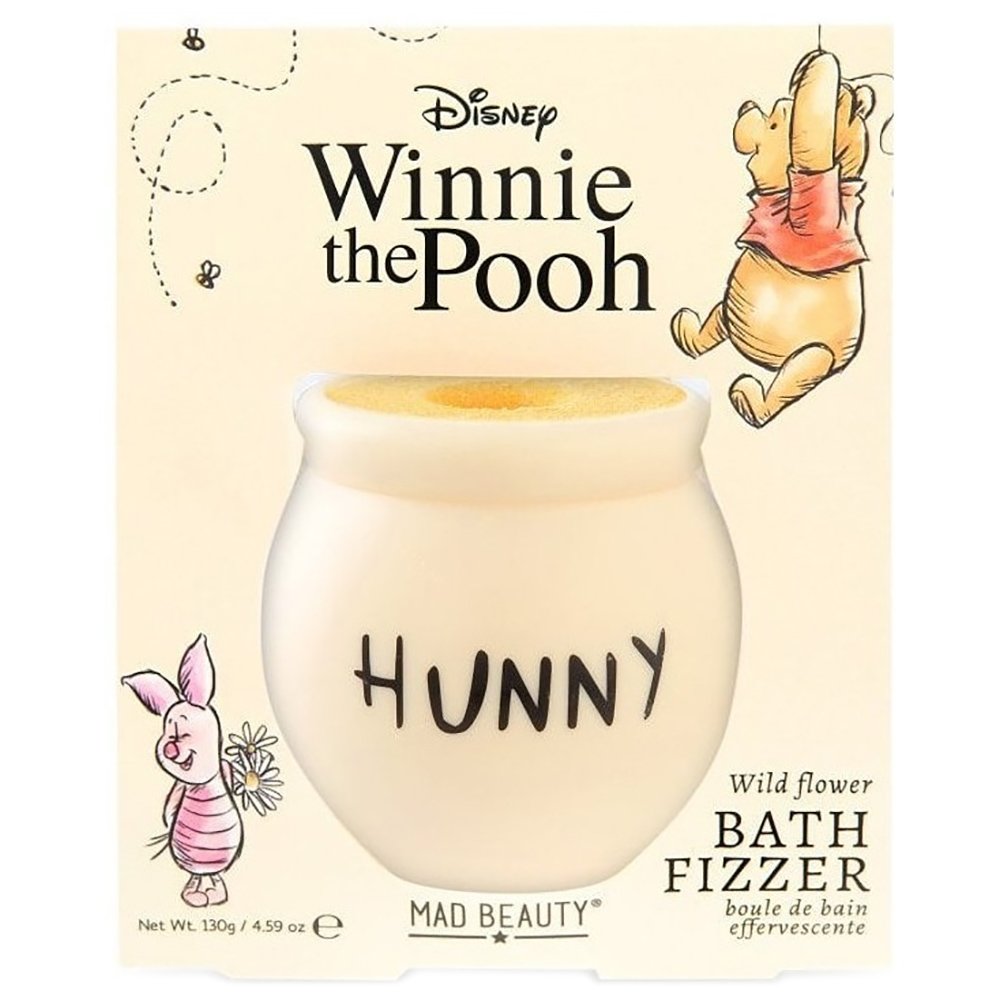 Mad Beauty Mad Beauty Winnie the Pooh Bath Fizzers Βόμβες Βυθού για το Μπάνιο με  Άρωμα Αγριολούλουδου Κωδ 99165, 130g