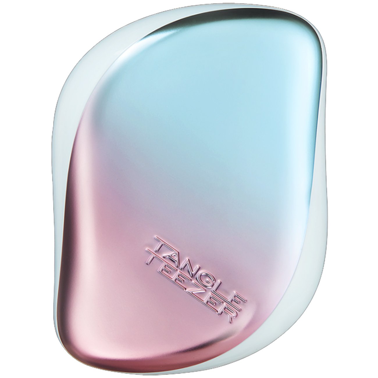 Tangle Teezer Tangle Teezer Compact Styler Detangling Hairbrush Pink Blue Chrome Επαναστατική Βούρτσα που Ξεμπερδεύει Εύκολα τα Μαλλιά 1 Τεμάχιο