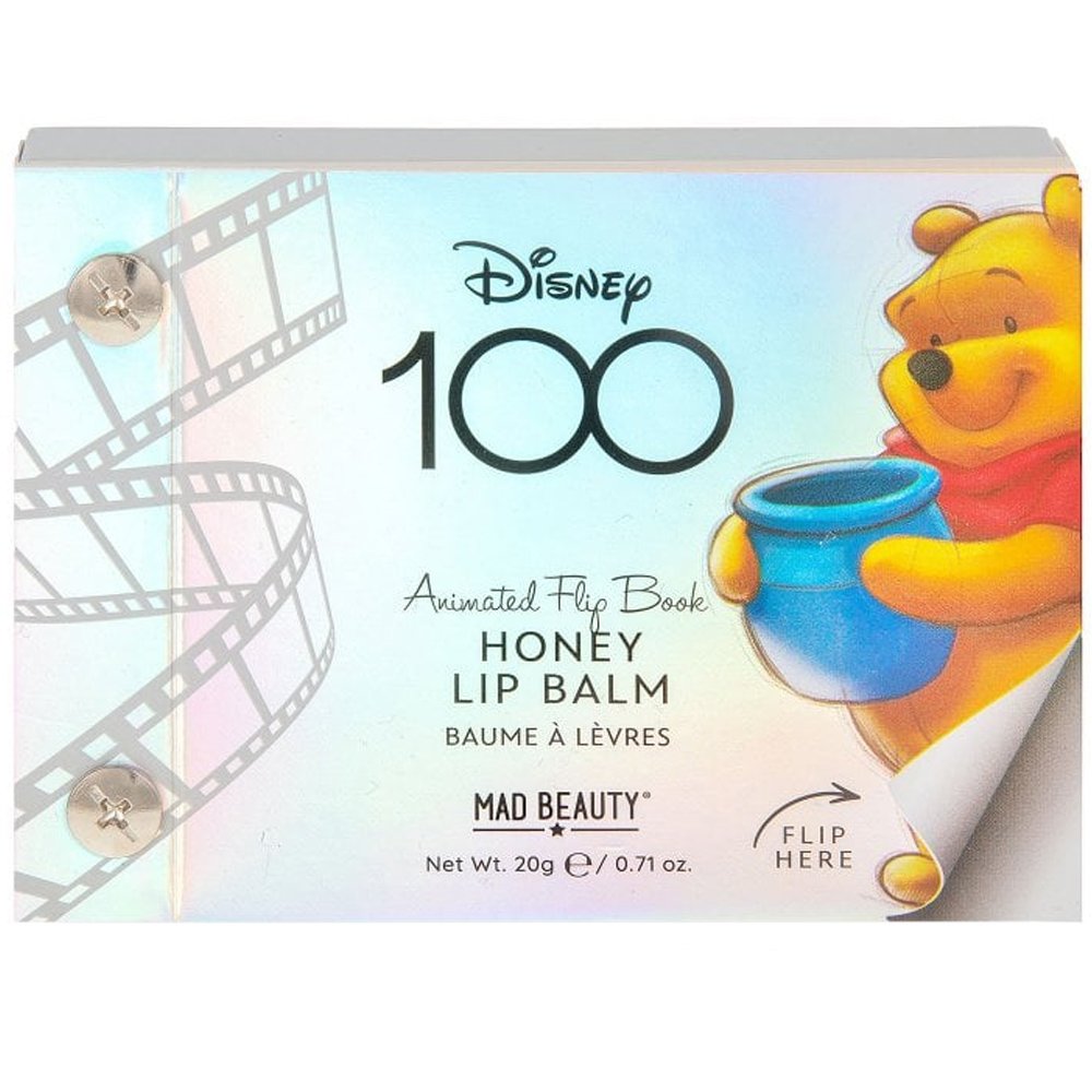 Mad Beauty Mad Beauty Disney 100 Lip Balm Winnie Βάλσαμο Χειλιών με Άρωμα Μελιού 20g