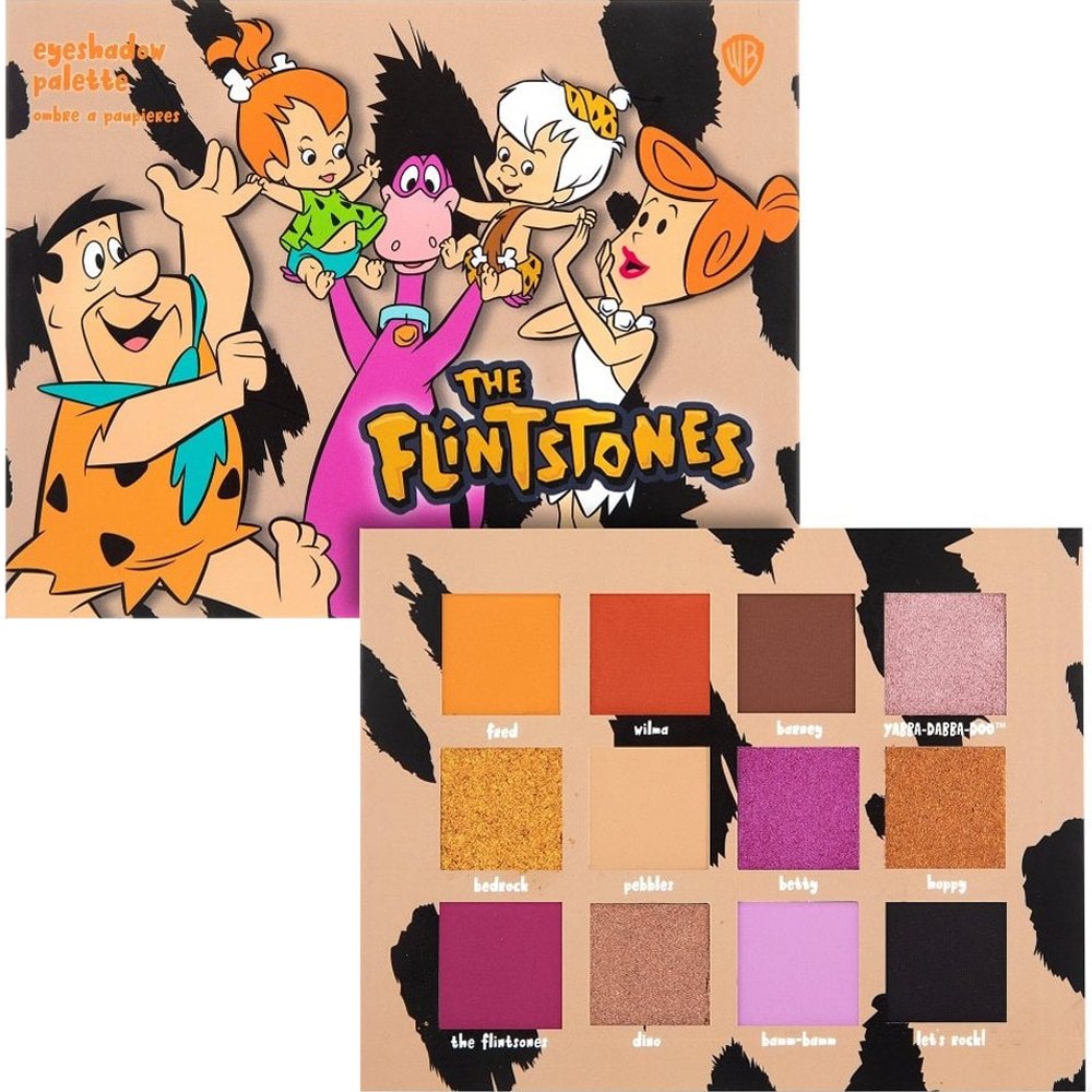 Mad Beauty The Flintstones Eyeshadow Palette Παλέτα Σκιών 12 Αποχρώσεων με Καθρέφτη Εμπνευσμένη από τη Σειρά The Flintstones Κωδ 99590, 1 Τεμάχιο φωτογραφία