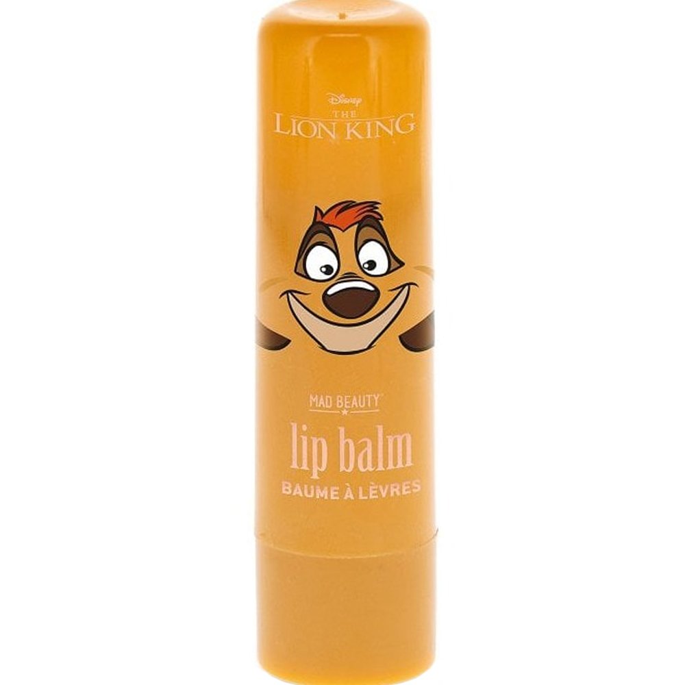 Mad Beauty Mad Beauty Lip Balm Disney The Lion King Timon Ενυδατικό Βάλσαμο Χειλιών Εμπνευσμένο Από το Χαρακτήρα της Disney Κωδ 99676, 1 Τεμάχιο Timon / Καρύδα