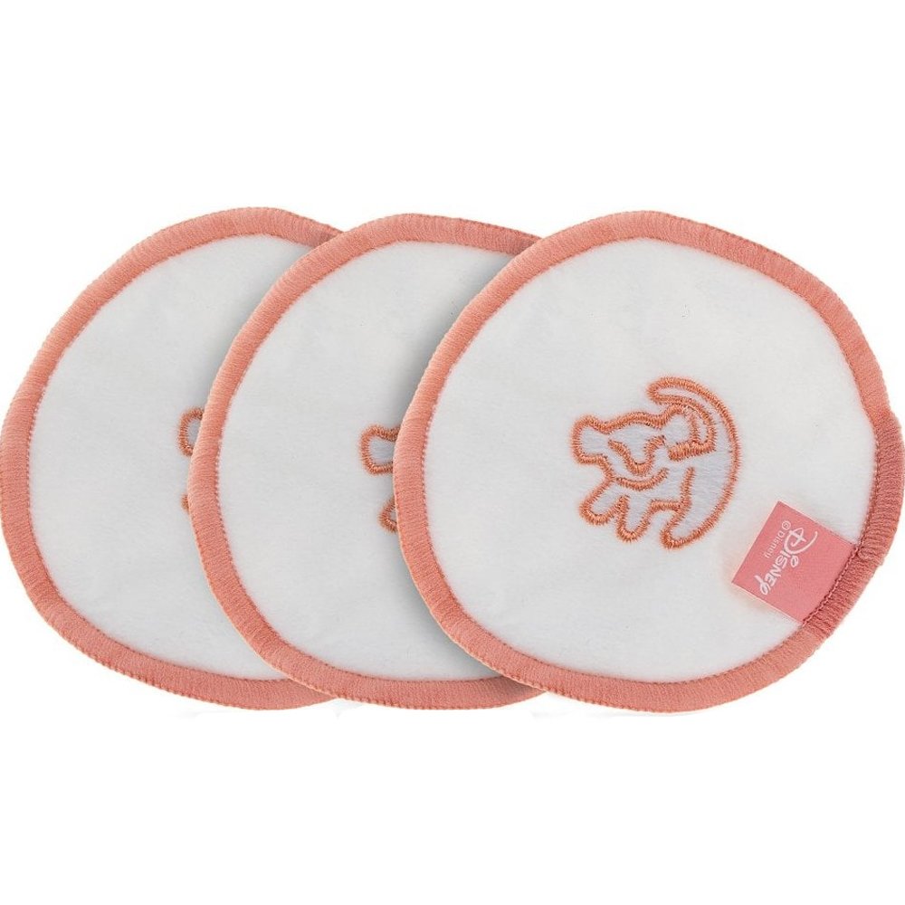 Mad Beauty Mad Beauty Disney The Lion King Simba Reusable Makeup Remover Pads Επαναχρησιμοποιούμενοι Δίσκοι Ντεμακιγιάζ Εμπνευσμένοι Από το Χαρακτήρα Simba της Disney Κωδ 99677, 3 Τεμάχια