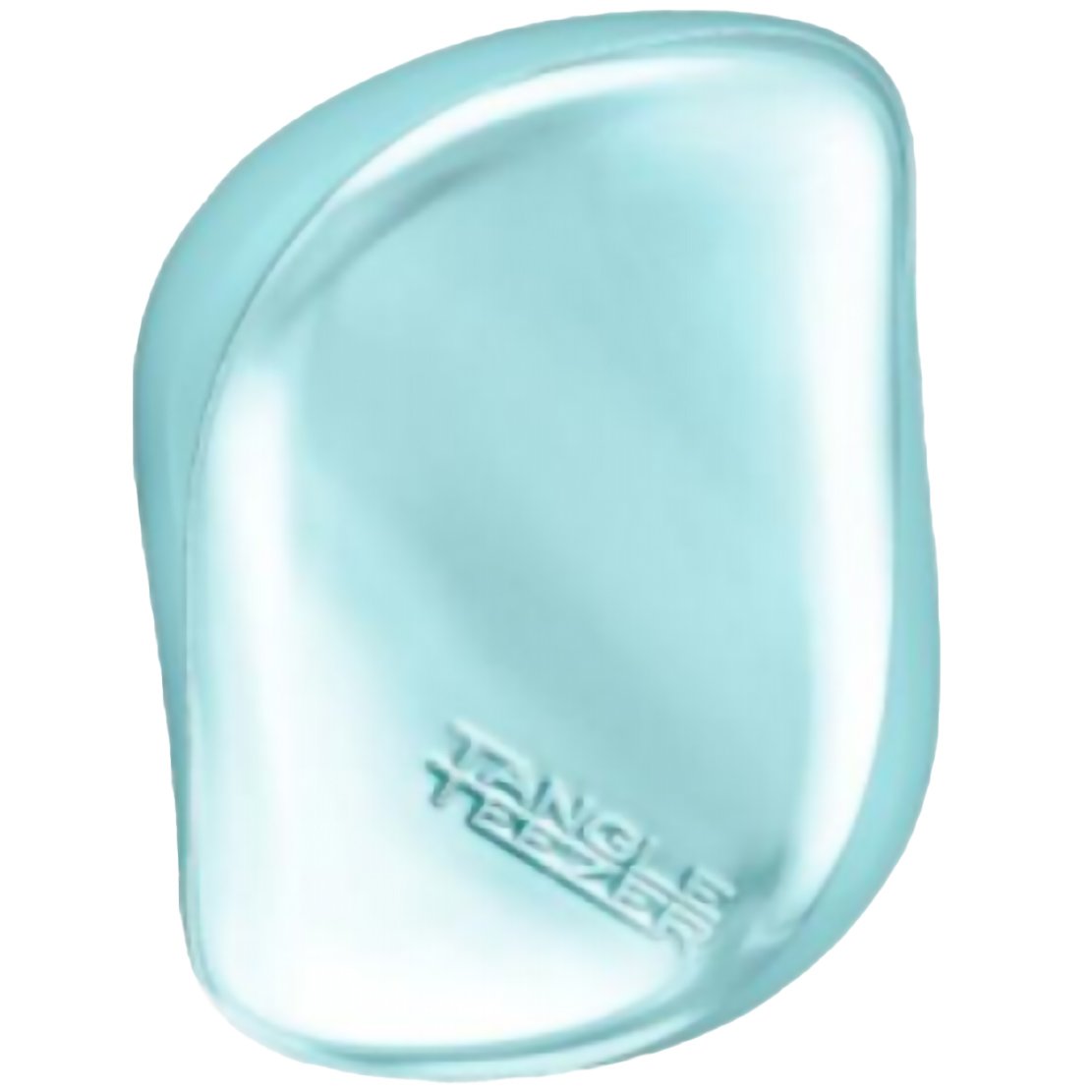 Tangle Teezer Tangle Teezer Compact Styler Hairbrush for Straight & Curly Hair Βούρτσα Μικρού Μεγέθους για το Ξεμπέρδεμα των Μαλλιών & την Απομάκρυνση των Κόμπων 1 Τεμάχιο - Teal Matte Chrome