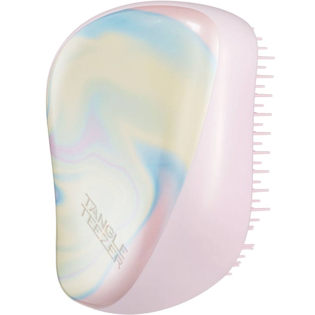 Tangle Teezer Tangle Teezer Compact Styler Hairbrush for Straight & Curly Hair Βούρτσα Μικρού Μεγέθους για το Ξεμπέρδεμα των Μαλλιών & την Απομάκρυνση των Κόμπων 1 Τεμάχιο - Ice Cream Swirl