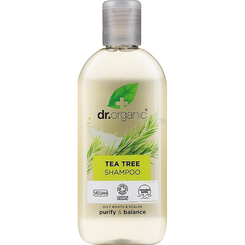 Dr Organic Dr Organic Tea Tree Shampoo Καταπραϋντικό & Ενυδατικό Σαμπουάν με Βιολογικό Τεϊόδεντρο 265ml