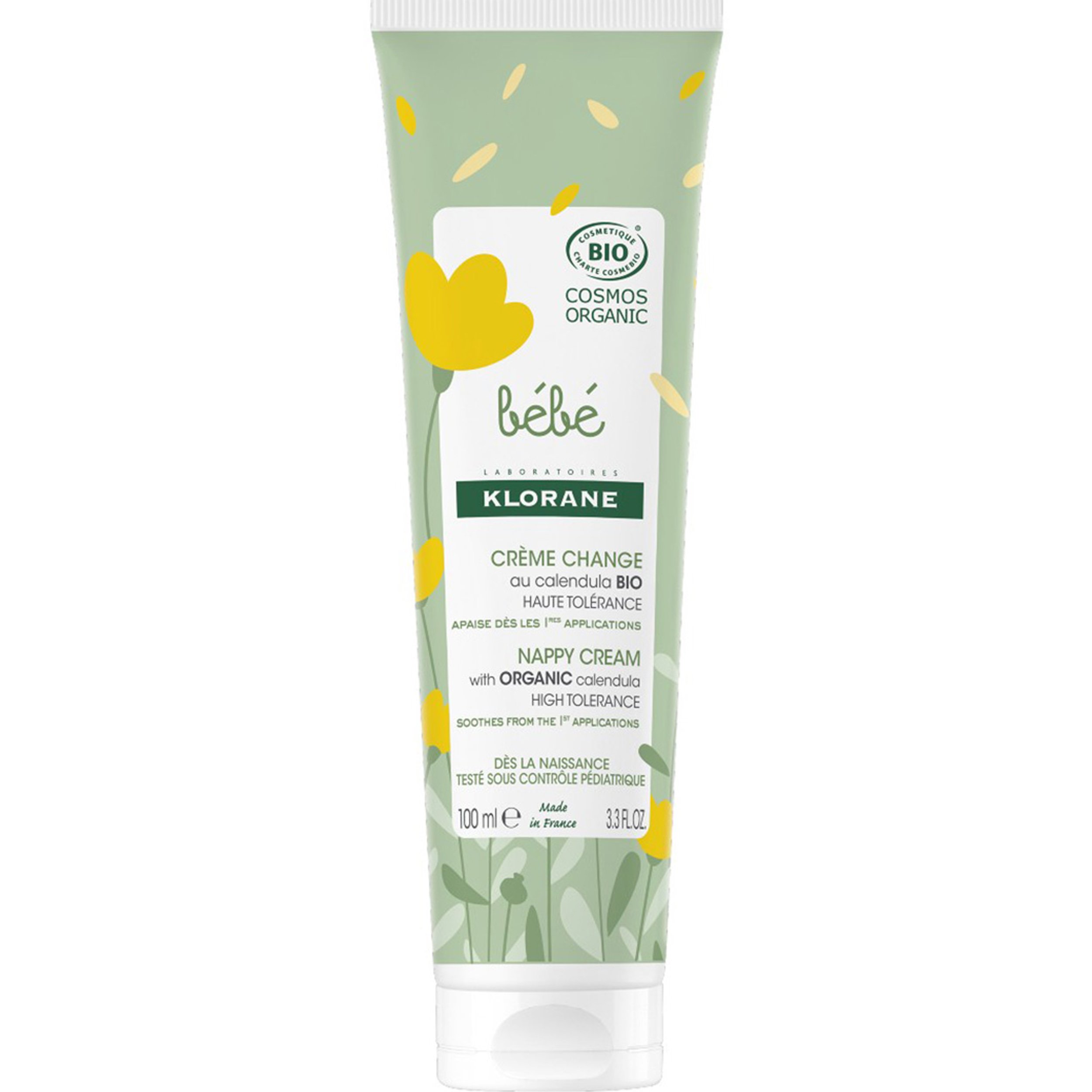 Klorane Bebe Nappy Cream with Organic Calenula Κρέμα για την Αλλαγή Πάνας με Οργανική Καλέντουλα 100ml φωτογραφία